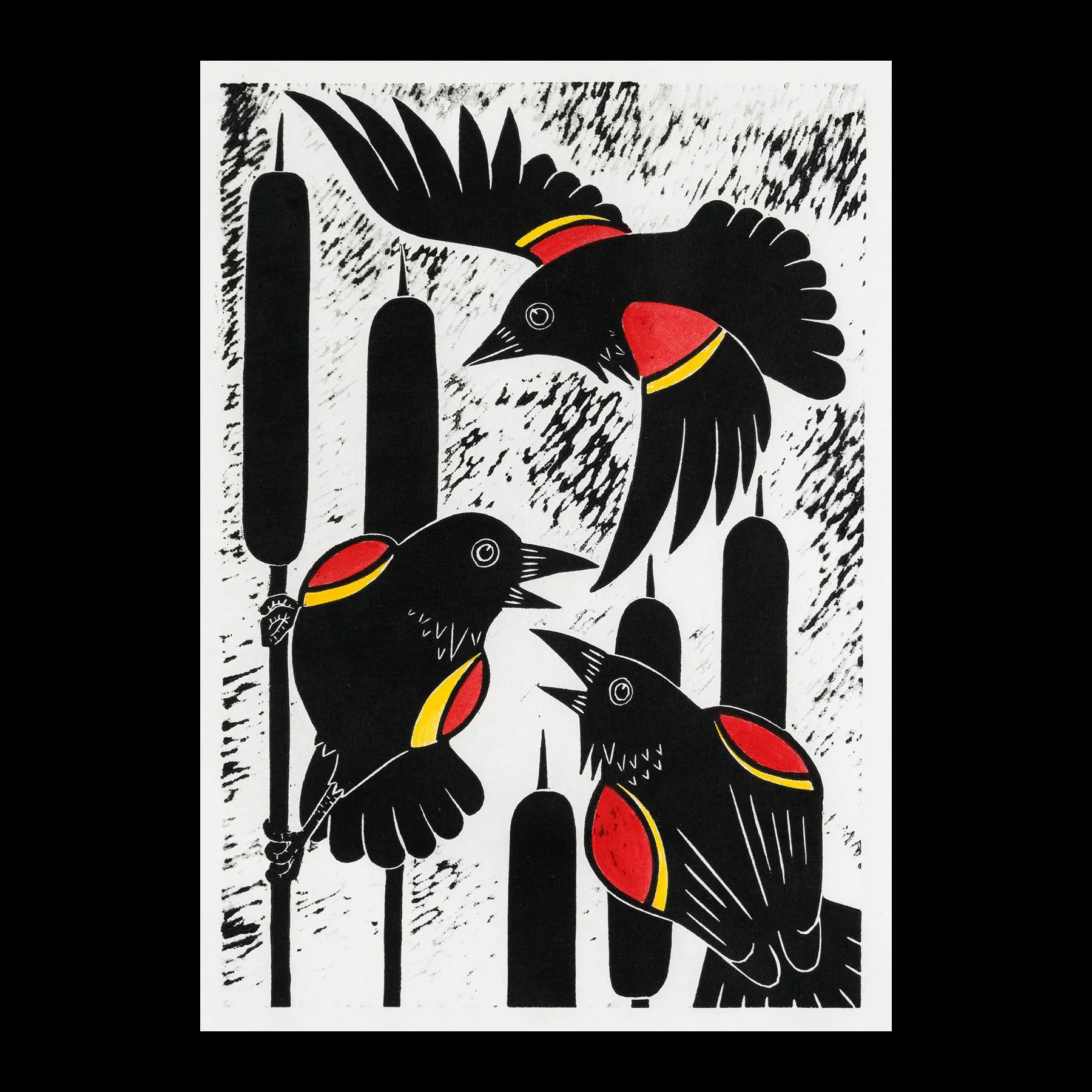 Three Blackbirds