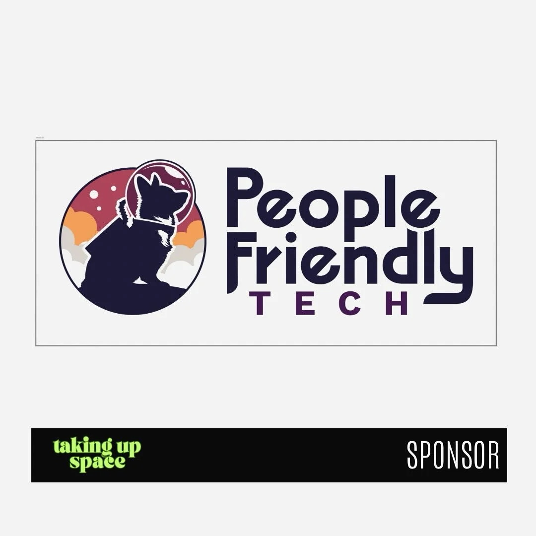SPONSOR SPOTLIGHT 👩&zwj;💻

🎉 So excited to have People Friendly Tech as a sponsor this year!  Their commitment to making a difference aligns perfectly with the Taking Up Space mission.

More about them:

People-Friendly Tech is a national award-wi