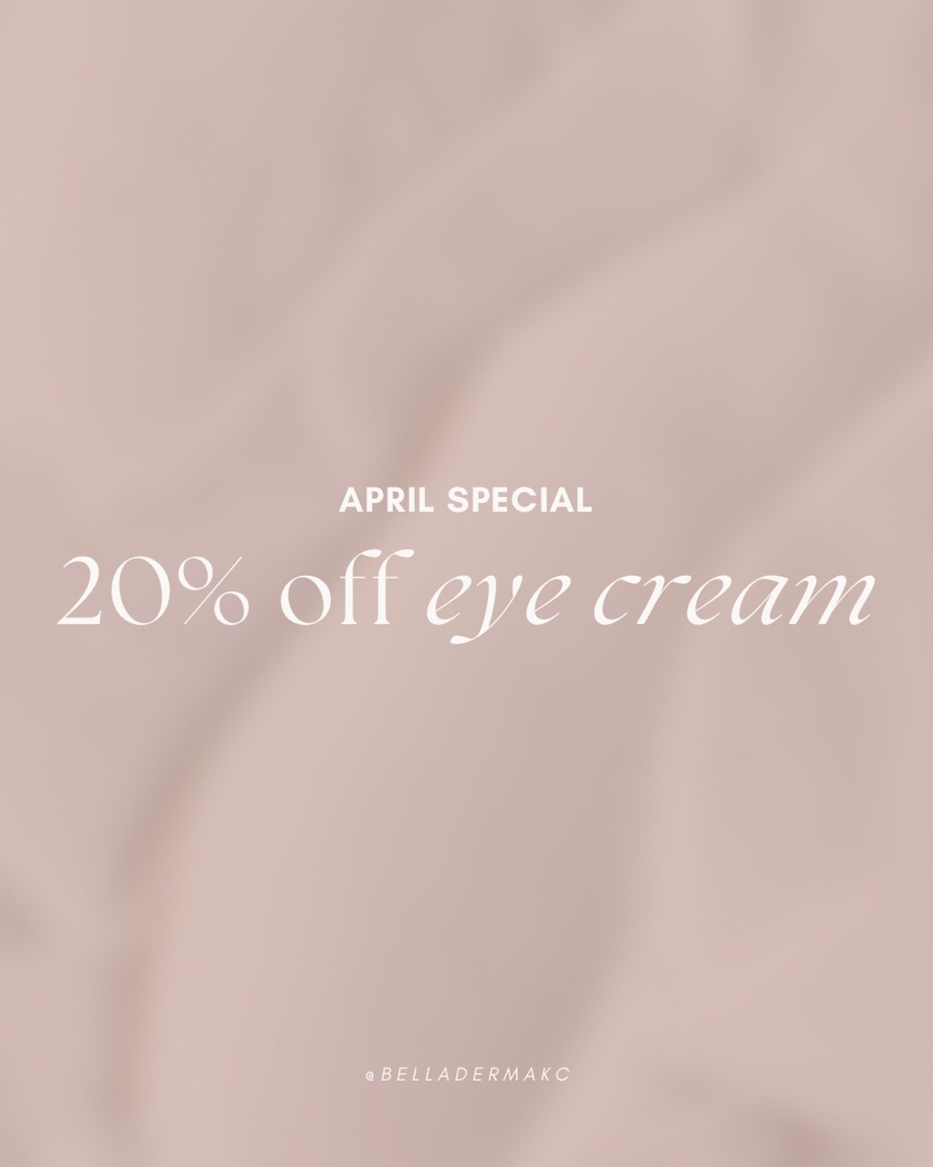 20% OFF all eye creams from SkinMedica and SkinCeuticals—ALL MONTH LONG! β¨π
Say goodbye to dark circles, fine lines, and puffiness with the best skincare for your delicate eye area. Don’t miss out on this limited-time spe