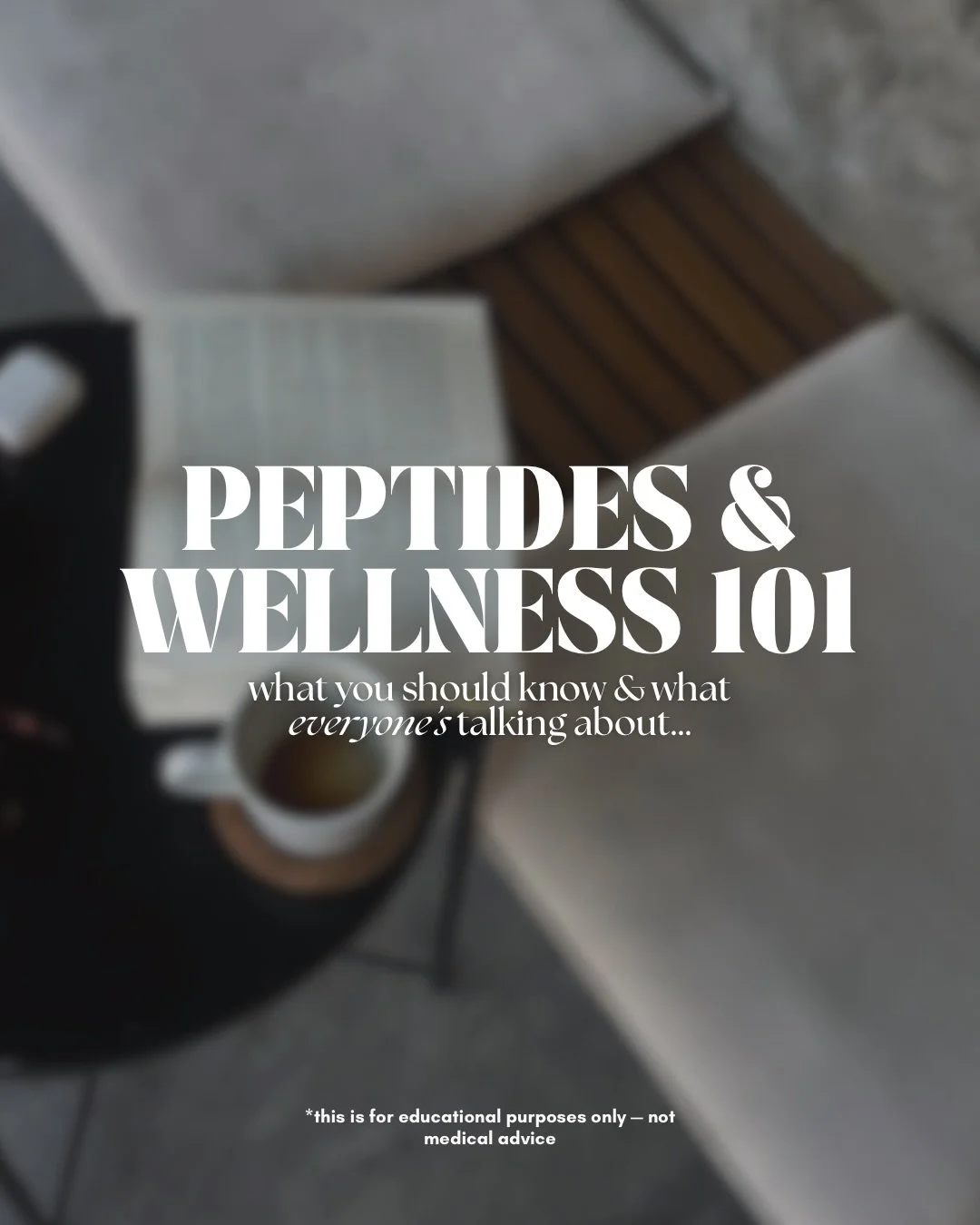 Peptides &amp; wellness&hellip;simplified.

Wondering what everyone&rsquo;s talking about lately?! Let&rsquo;s break down what each peptide actually does so you can feel confident in what you&rsquo;re choosing and why. From collagen support to recove