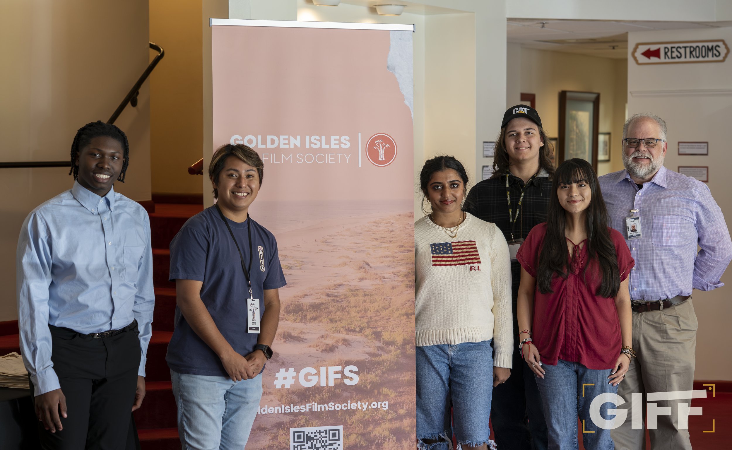 Golden Isles College and Career Academy (GICCA) students attending GIFF '25