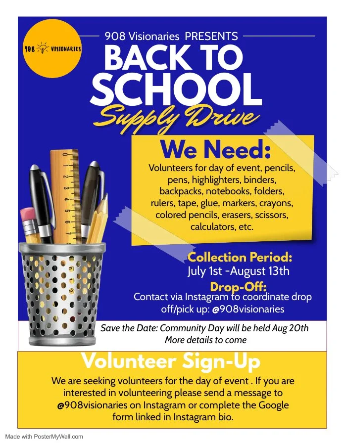 5th Annual School Supply Drive