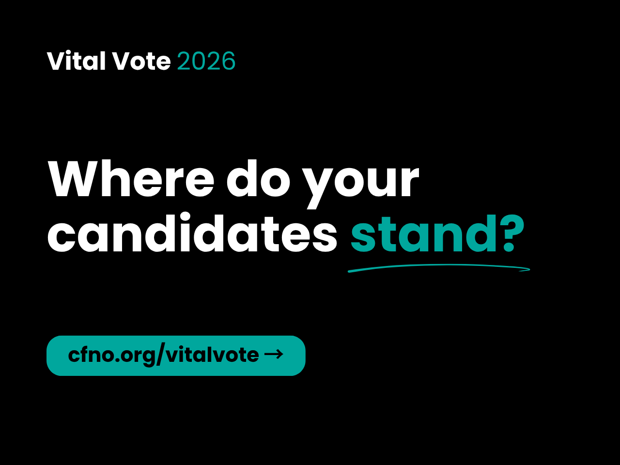 Where do your candidates stand? Vital Vote 2026 puts the answers in one place