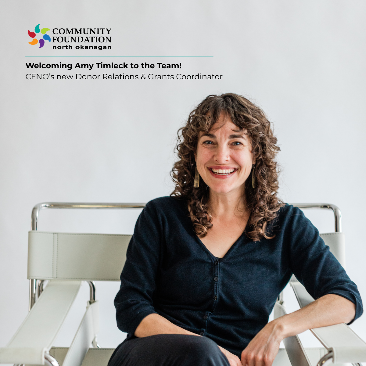 Welcome Amy Timleck to CFNO!