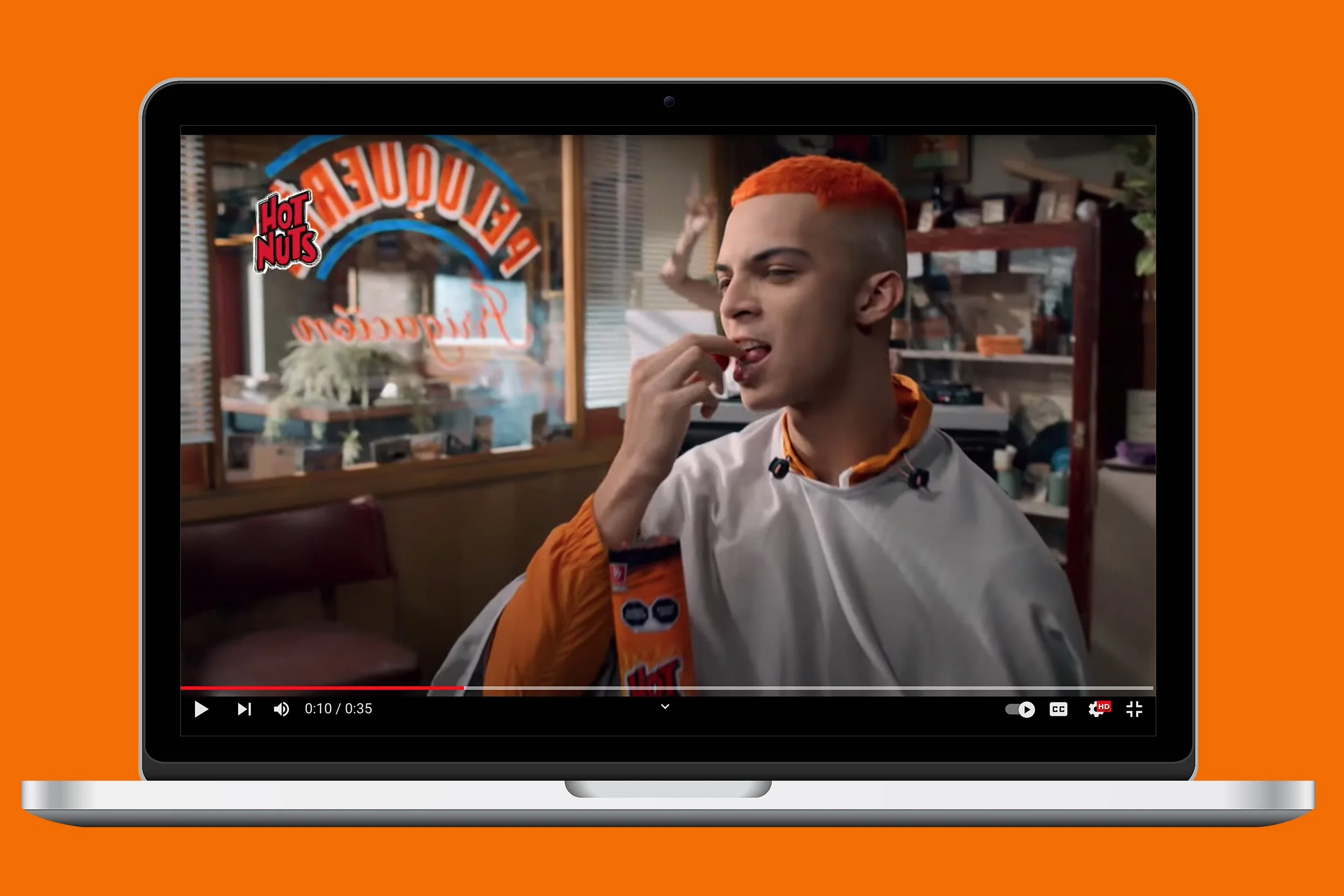 Hut Nuts comercial Diseño Gráfico Sonia Ibarra