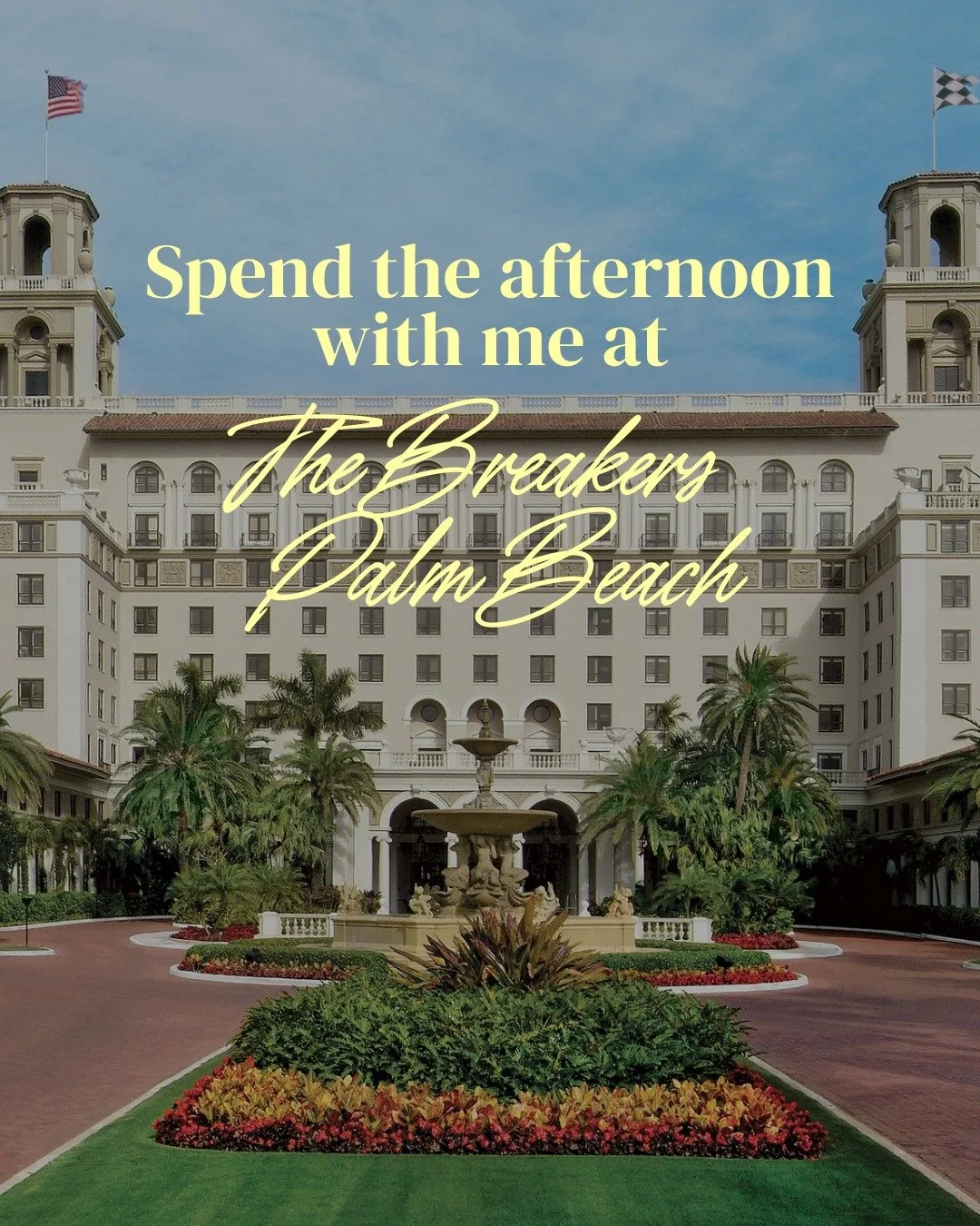 I have no notes when it comes to ✨The Breakers✨ An afternoon at this historic property in Palm Beach = sunshine, ocean breezes, and just the right amount of luxury ✨🌴 From poolside spritzes to that iconic Italian-inspired lobby moment&hellip; this i