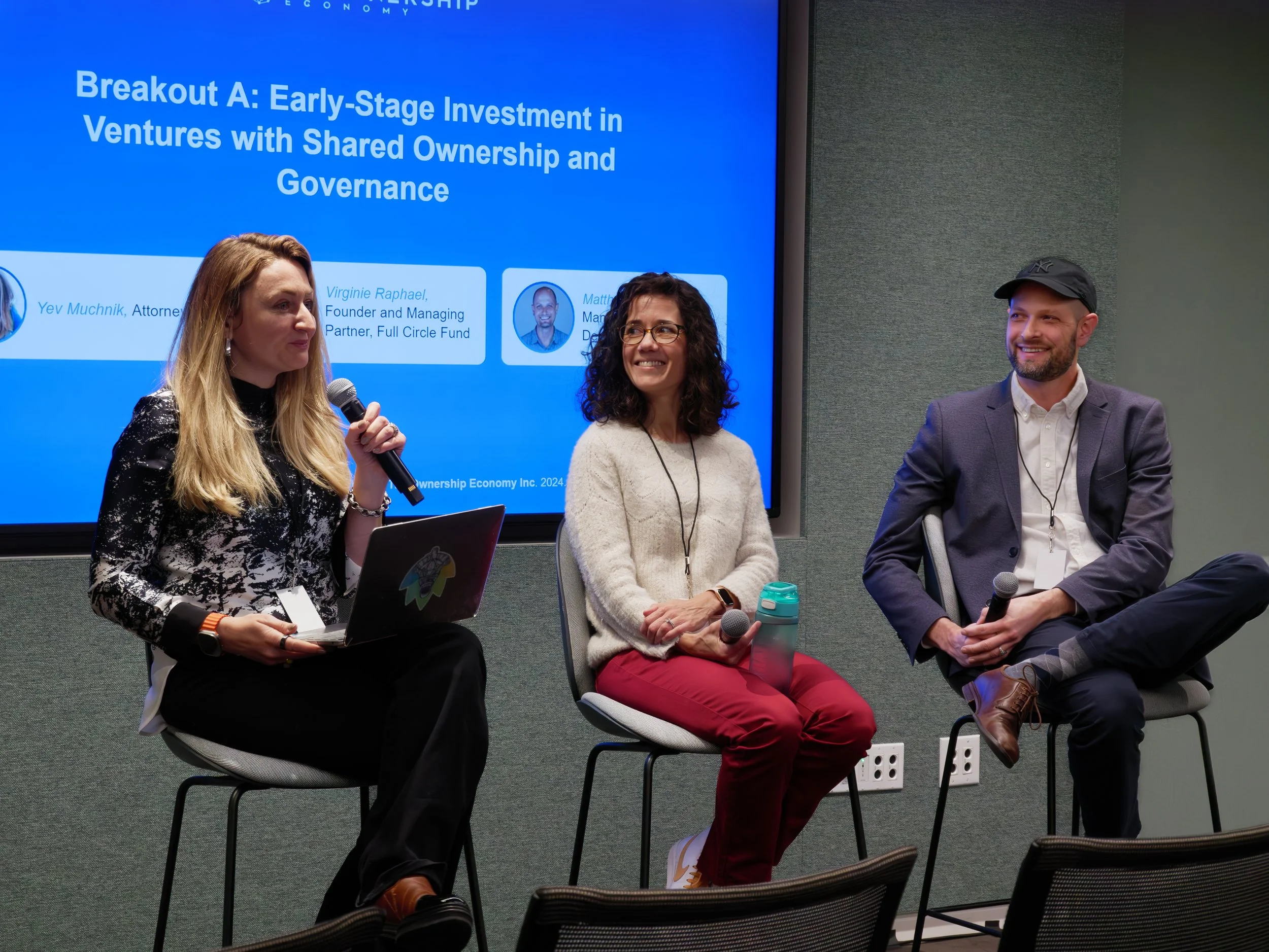 Panel discussion at the Ownership Economy Summit