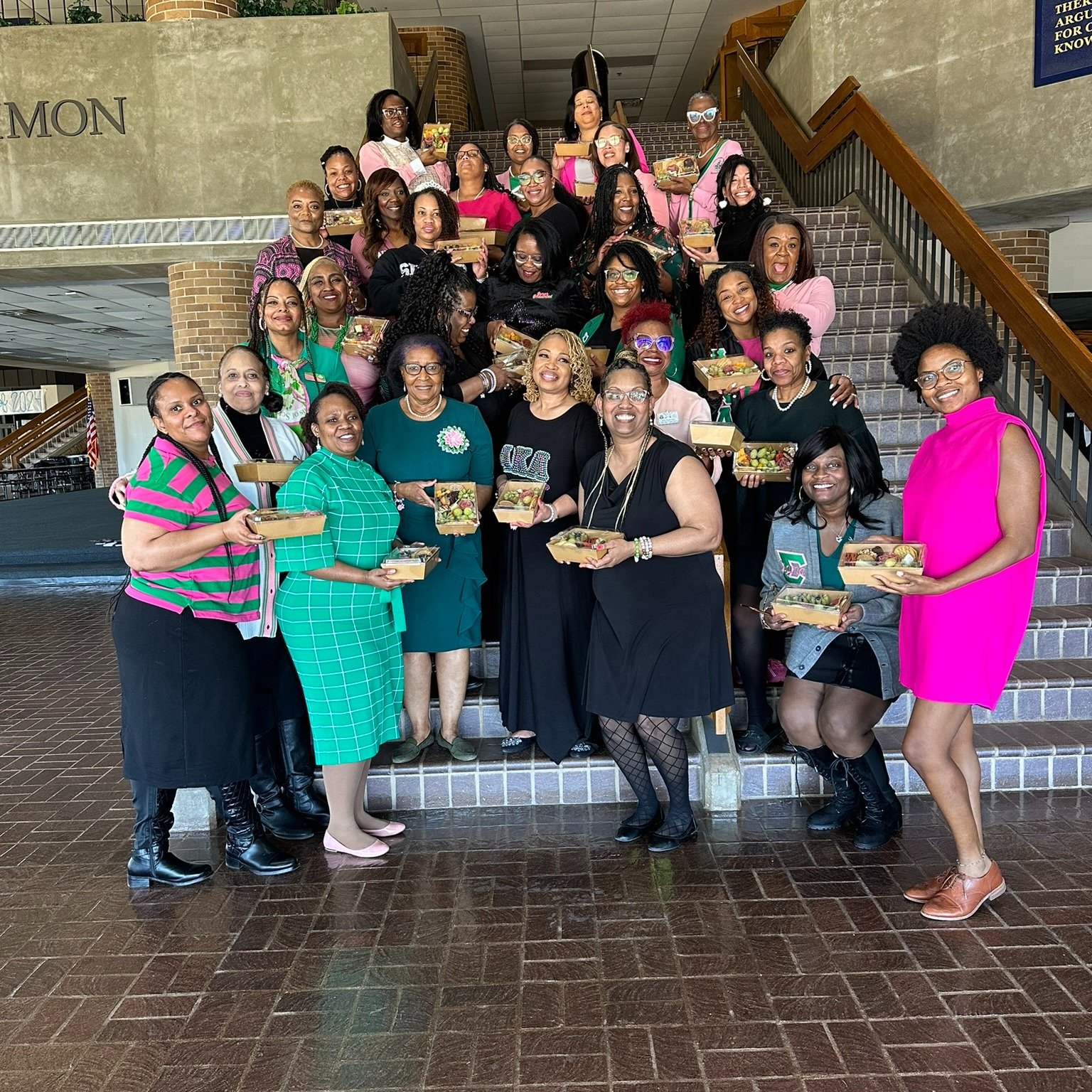 This charcuterie class was so much fun! Loved teaching these ladies some charcuterie skills! Alpha Kappa Alpha Sorority, Inc. - Sigma Sigma Omega Chapter
