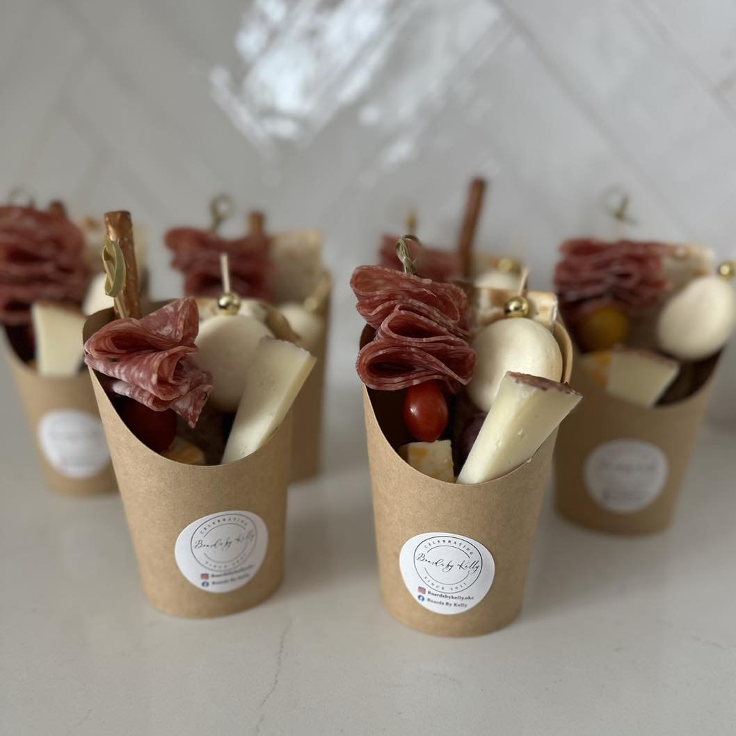Some fun charcuterie cups for Professional Dance Company!