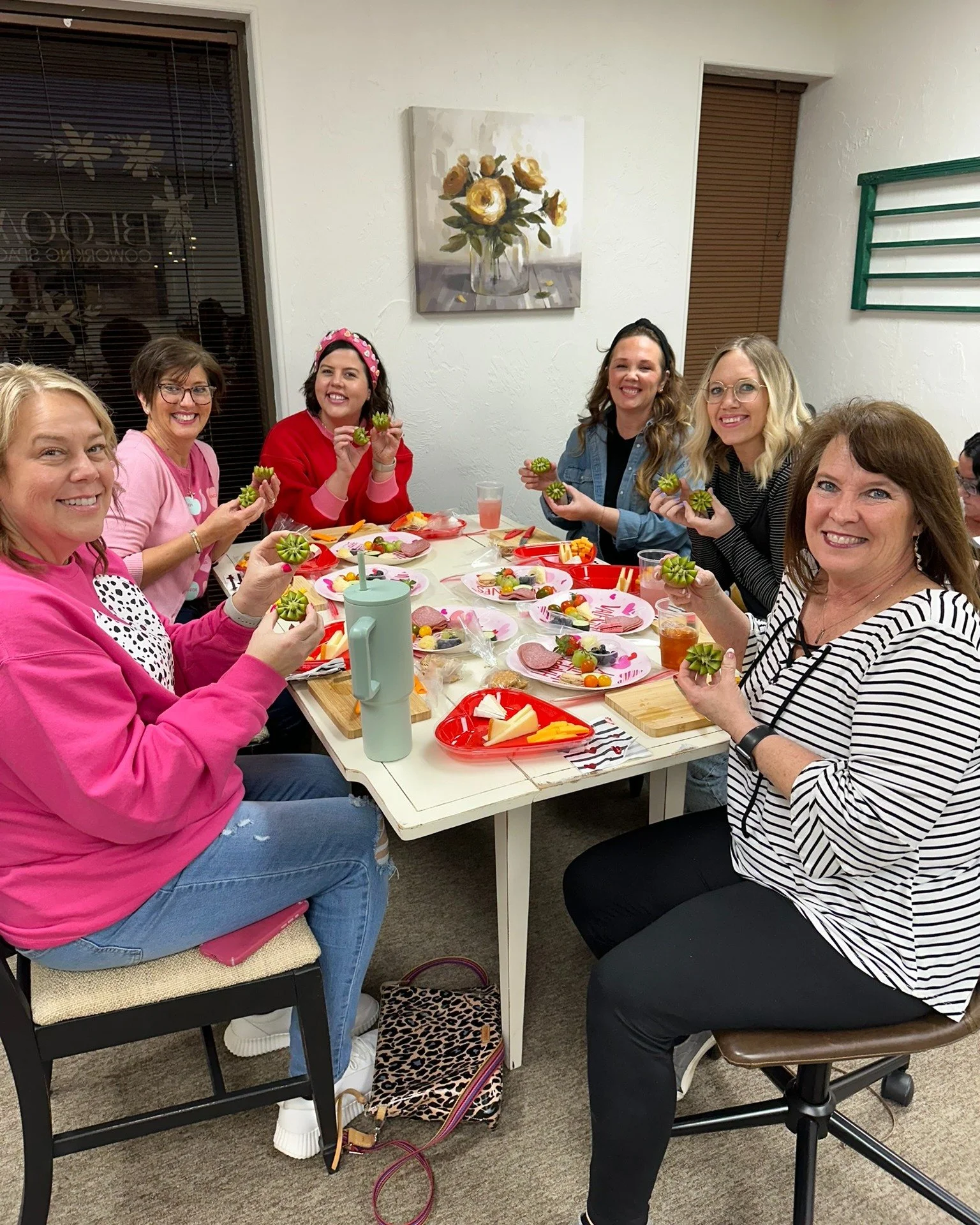 Throwing it back to our Galentines charcuterie class 2024! Want to join us in 2026, tickets for sale in the link in my bio or on my website!