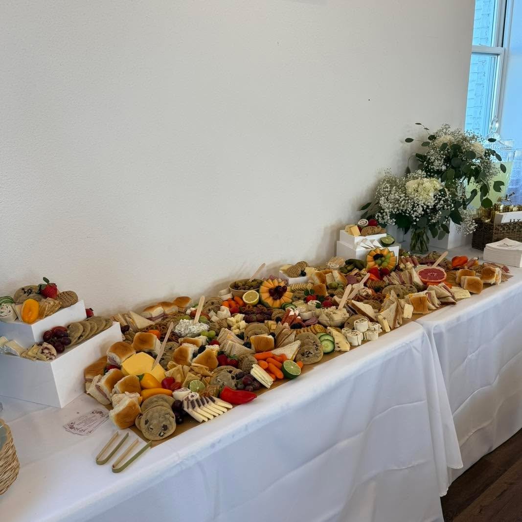 Florals make every board pretty!