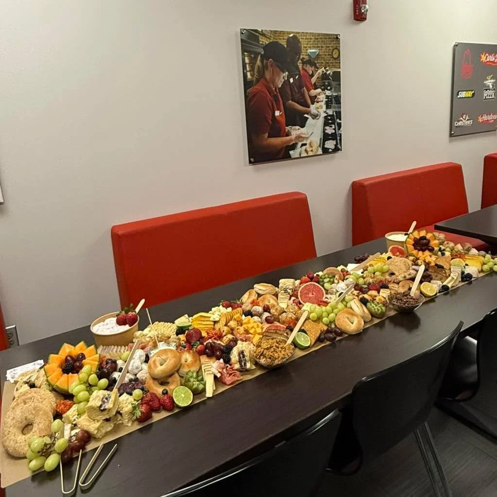 Great breakfast board at Loves HQ! Could you imagine if you got a fresh charcuterie board at a gas station?! Sign me up!!