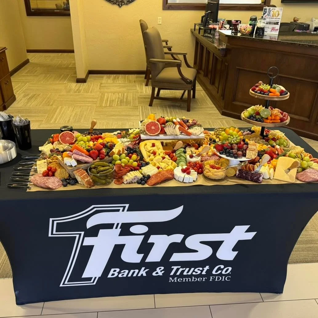 Thanks to First Bank for having us play a small part in your work anniversary celebration!