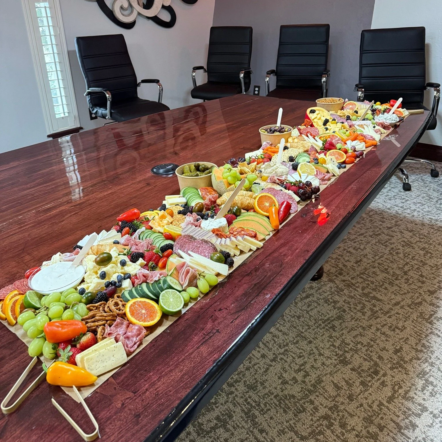 A great client appreciation board at McIntyre Law!