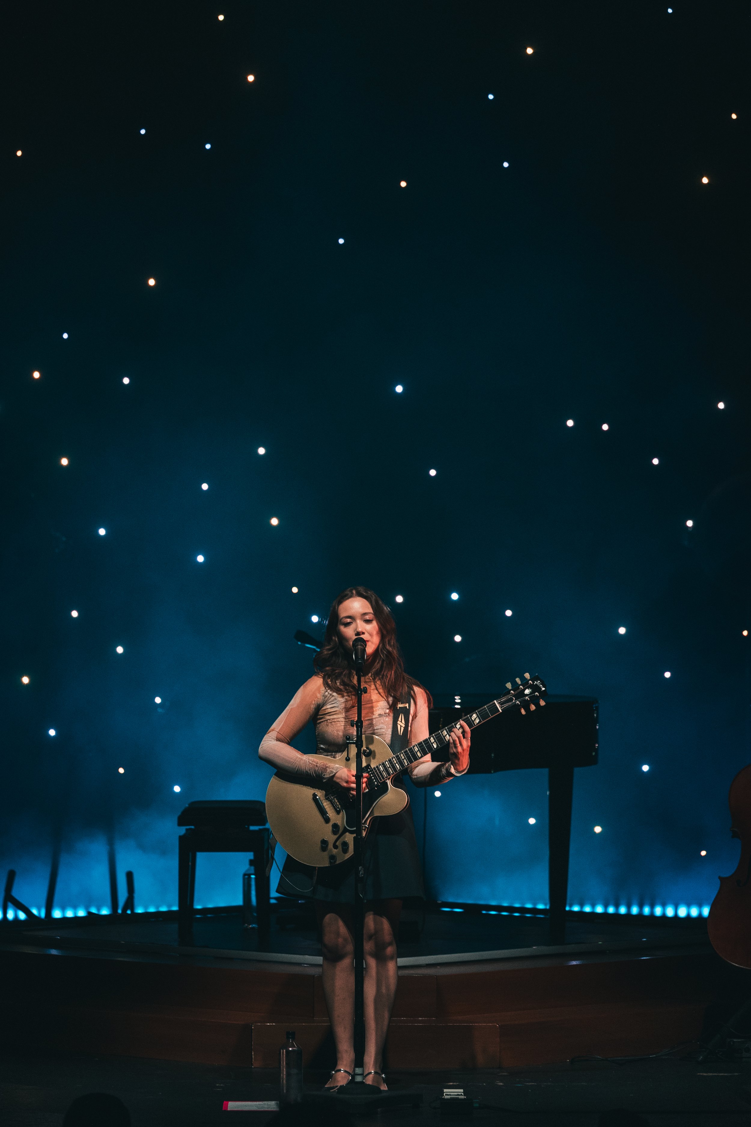 Music Photography artist Laufey at the Lincoln Theatre Washington, D.C.