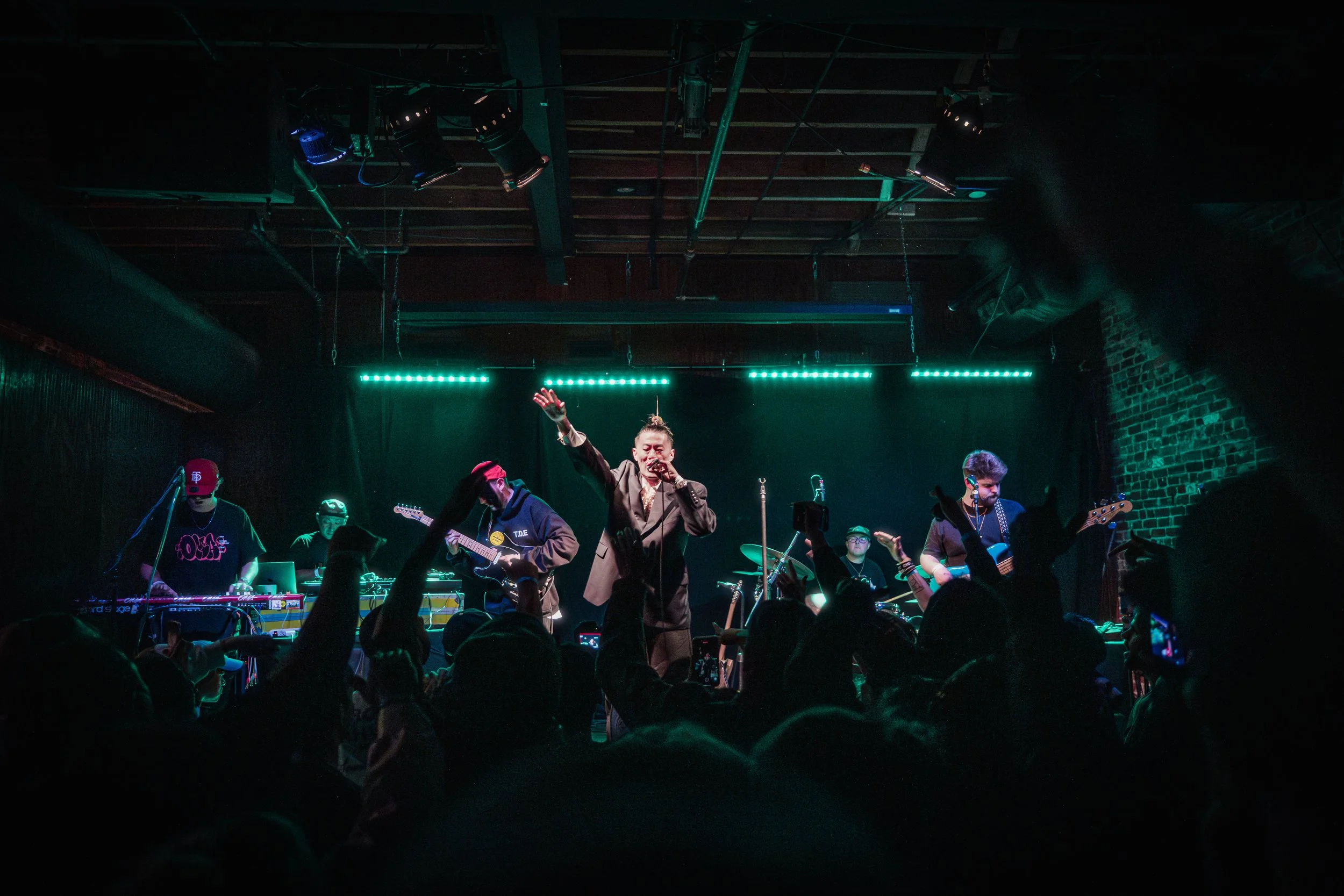 Music Photography of artist Shing02 and OMA at Richmond Music Hall, Virginia
