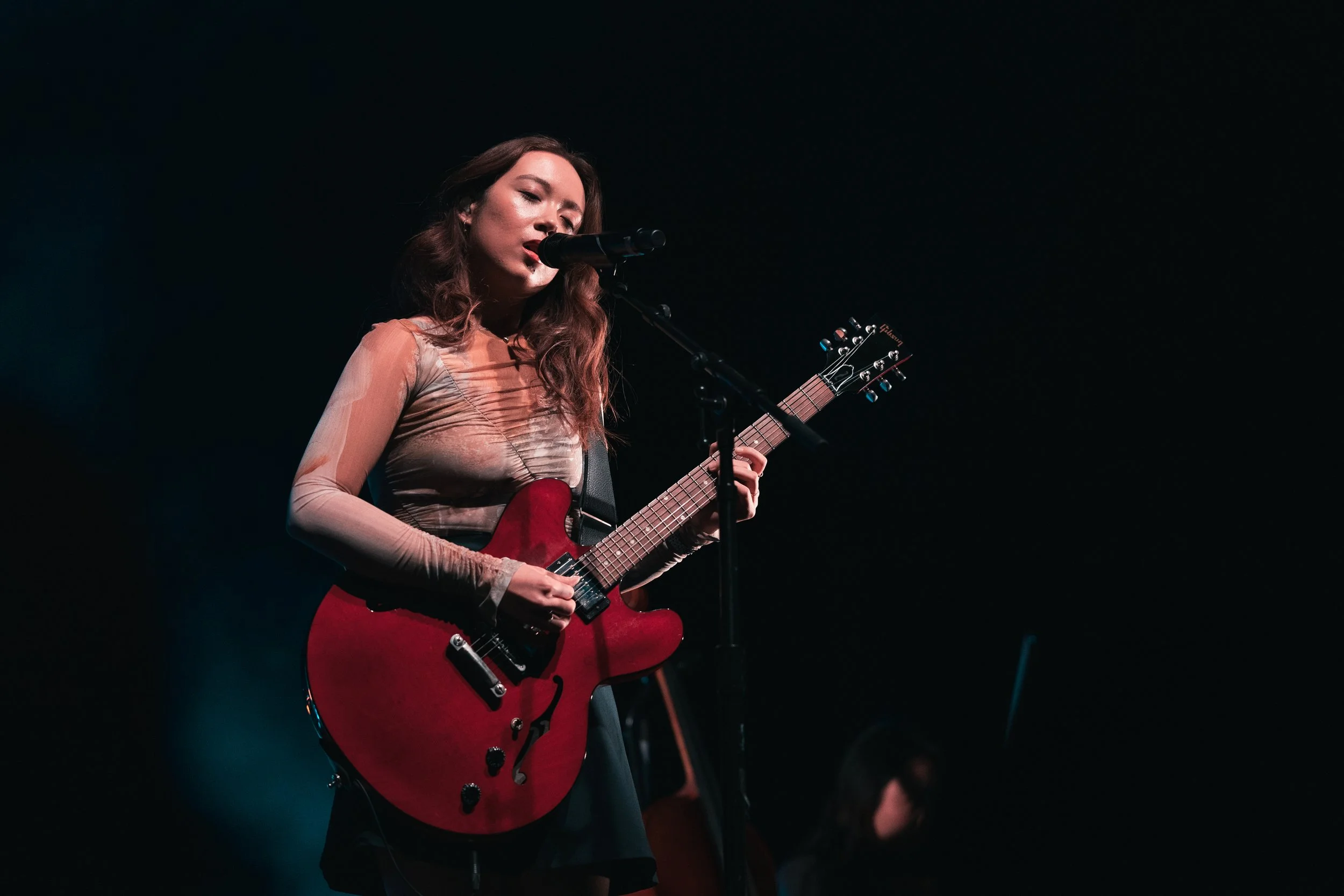Music Photography artist Laufey at the Lincoln Theatre Washington, D.C.