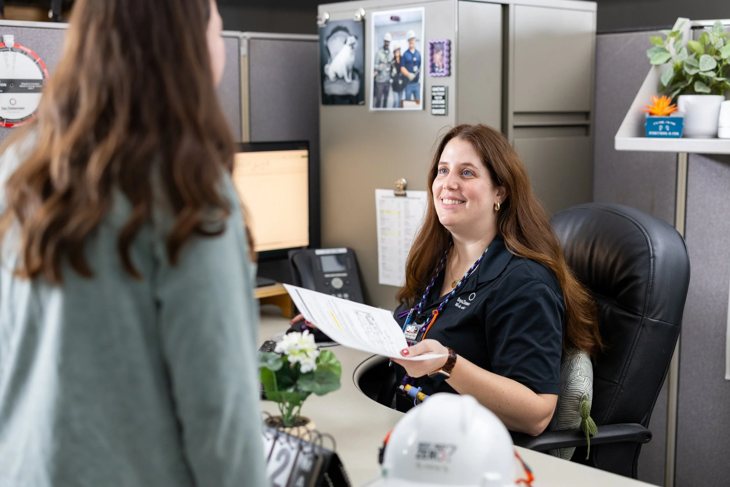 VCCS Day & Zimmermann Lifestyle Photography of office space