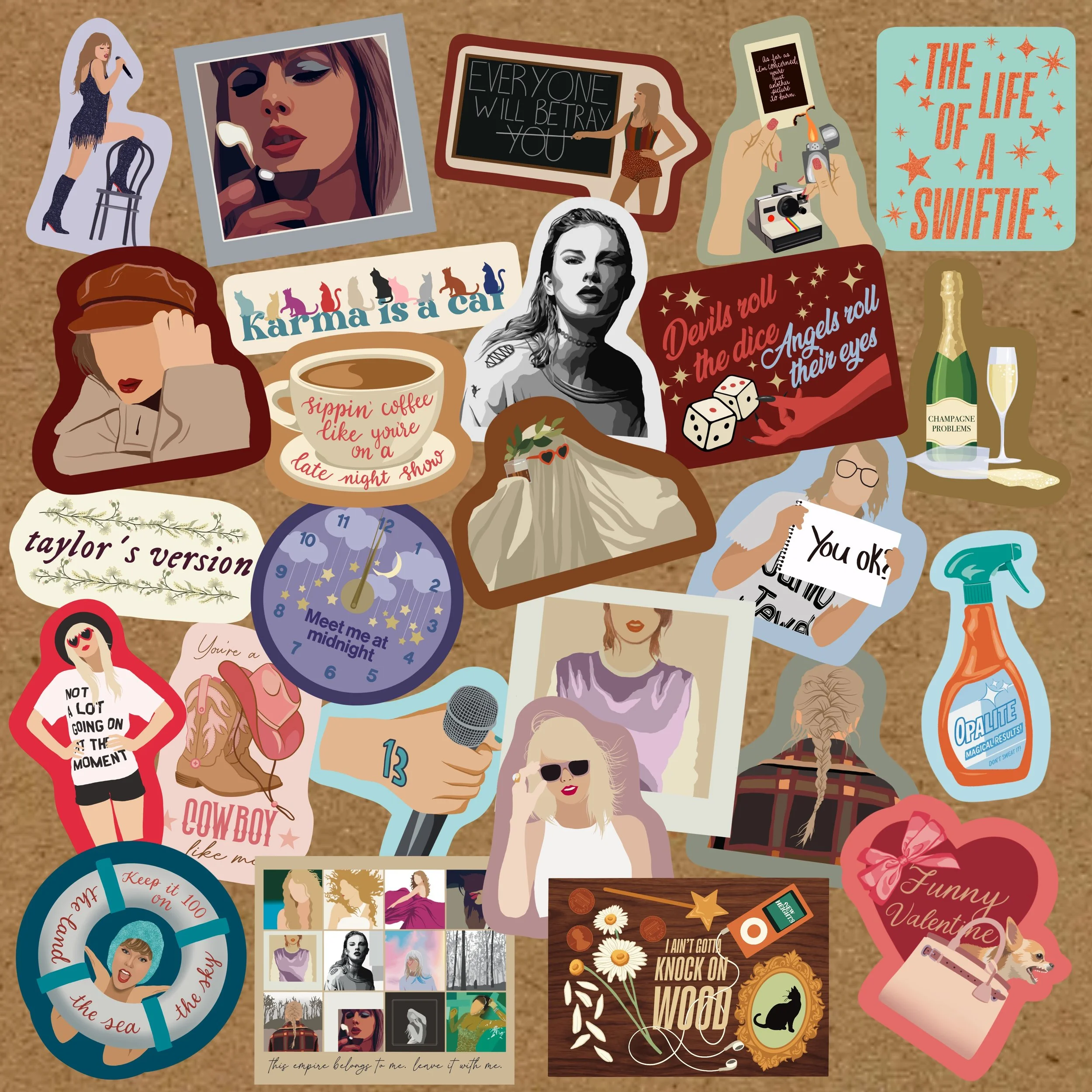 Taylor Swift Stickers