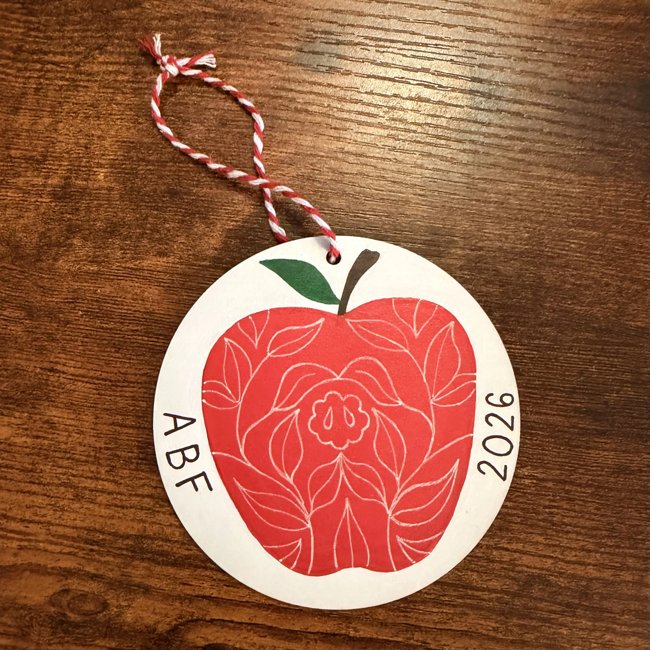 ABF Ornament - apple