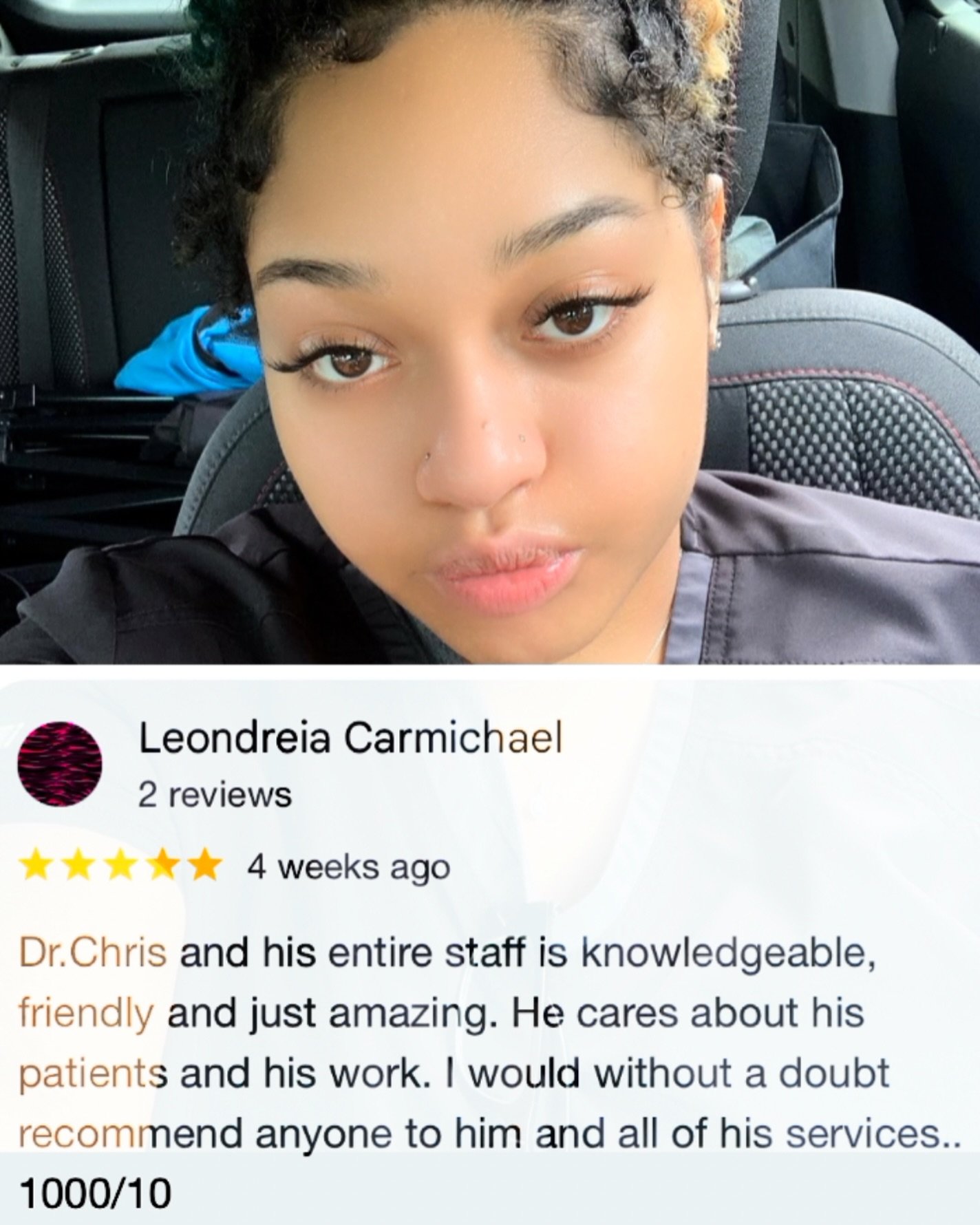 Real time reviews!

We get it..Trying new things with new people can be scary but we promise we will walk you through it every step of the way!! (Literally) 😂

Our small team has BIG impact and personalized experiences! Let me let you in on a secret