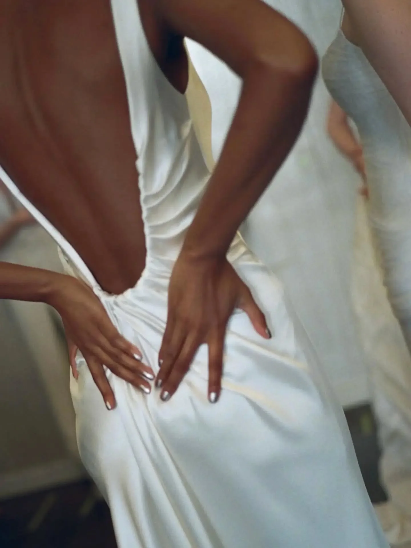 The kind of dress that makes you look twice. And then swipe back 🤍

Meet THEDA by @alexandragrecco &mdash; our newest arrival at @everly_bridal

From the front, she's effortlessly understated. A delicate bateau neckline and bias-cut silk crepe that 