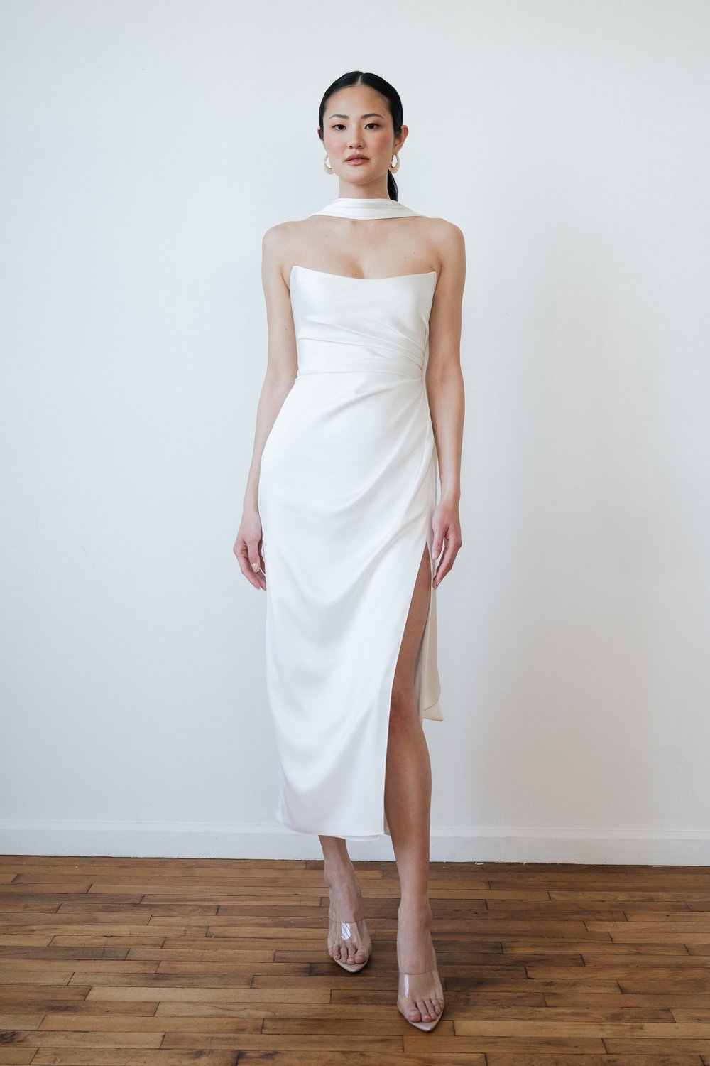 white christmas dresses Jenny Yoo Dress Carrie in Whisper Blue