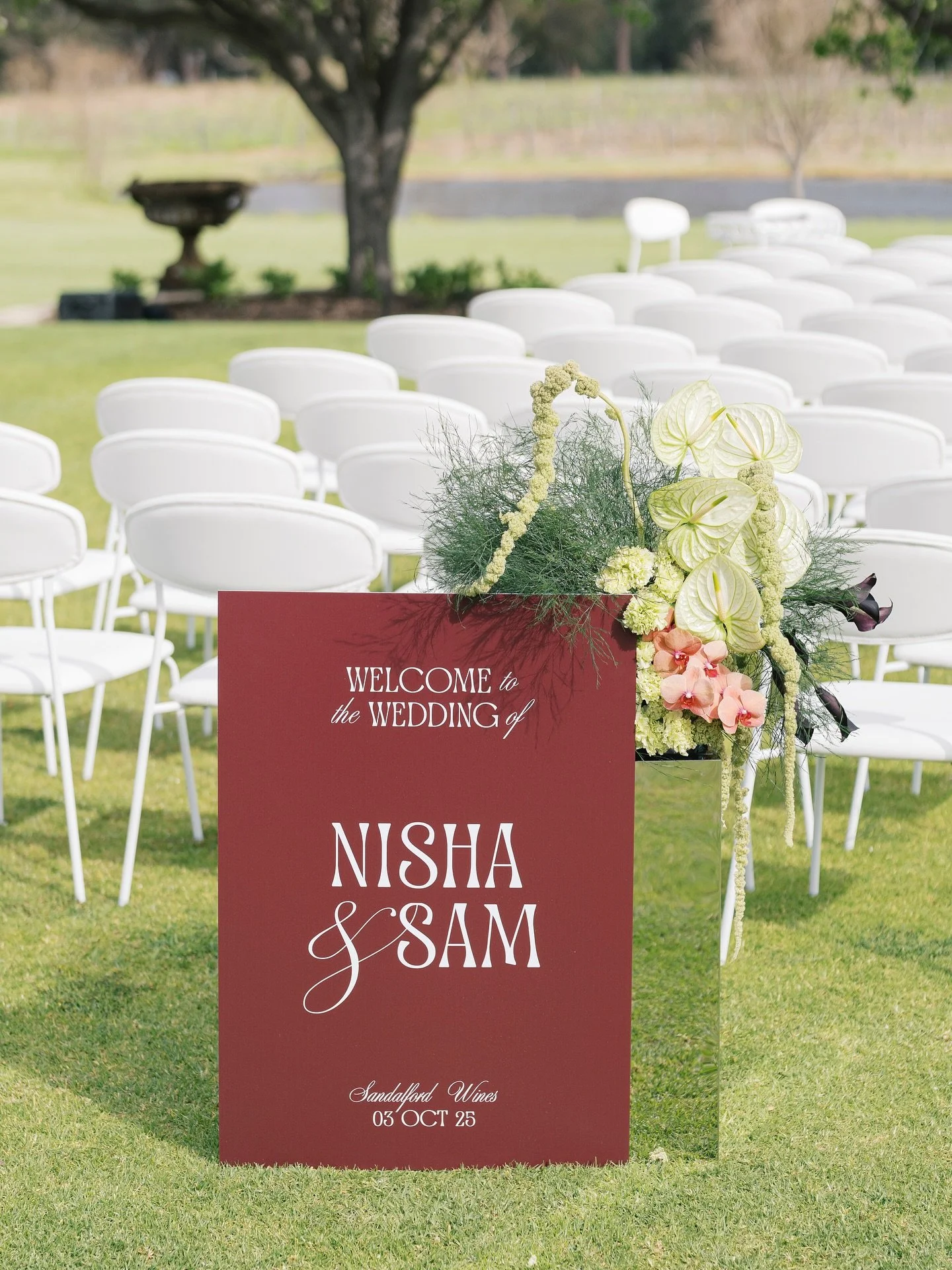 THE CEREMONY // Nisha &amp; Sam 🥀

Now these poets vows had us all reaching for a tissue, and it&rsquo;s moments like that we feel so honoured to set the stage for precious love to share it&rsquo;s light.

What a day! 

Lovers @nishadcrz &amp; @marj