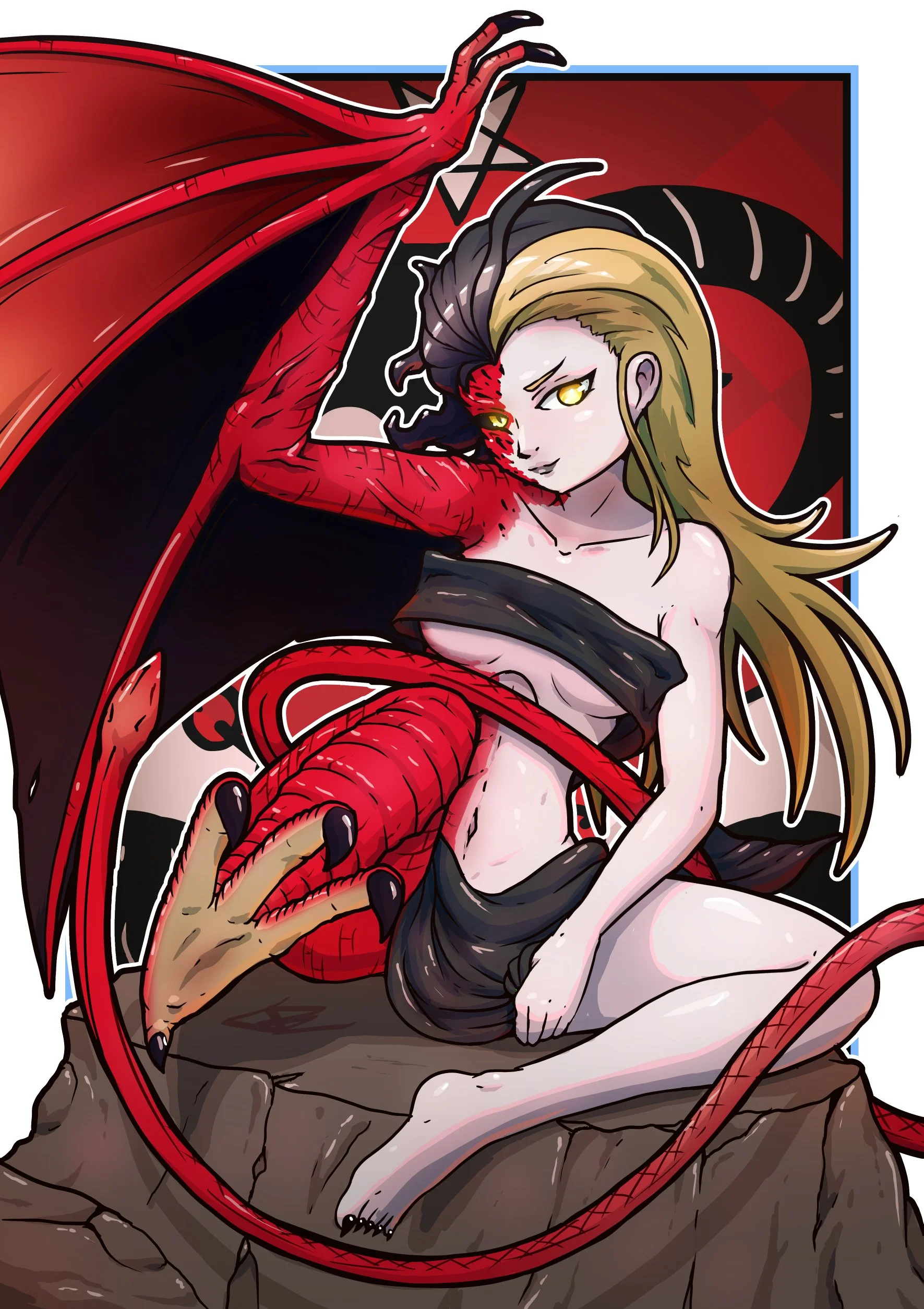 SMT Fanart - Vouivre Character Card Art