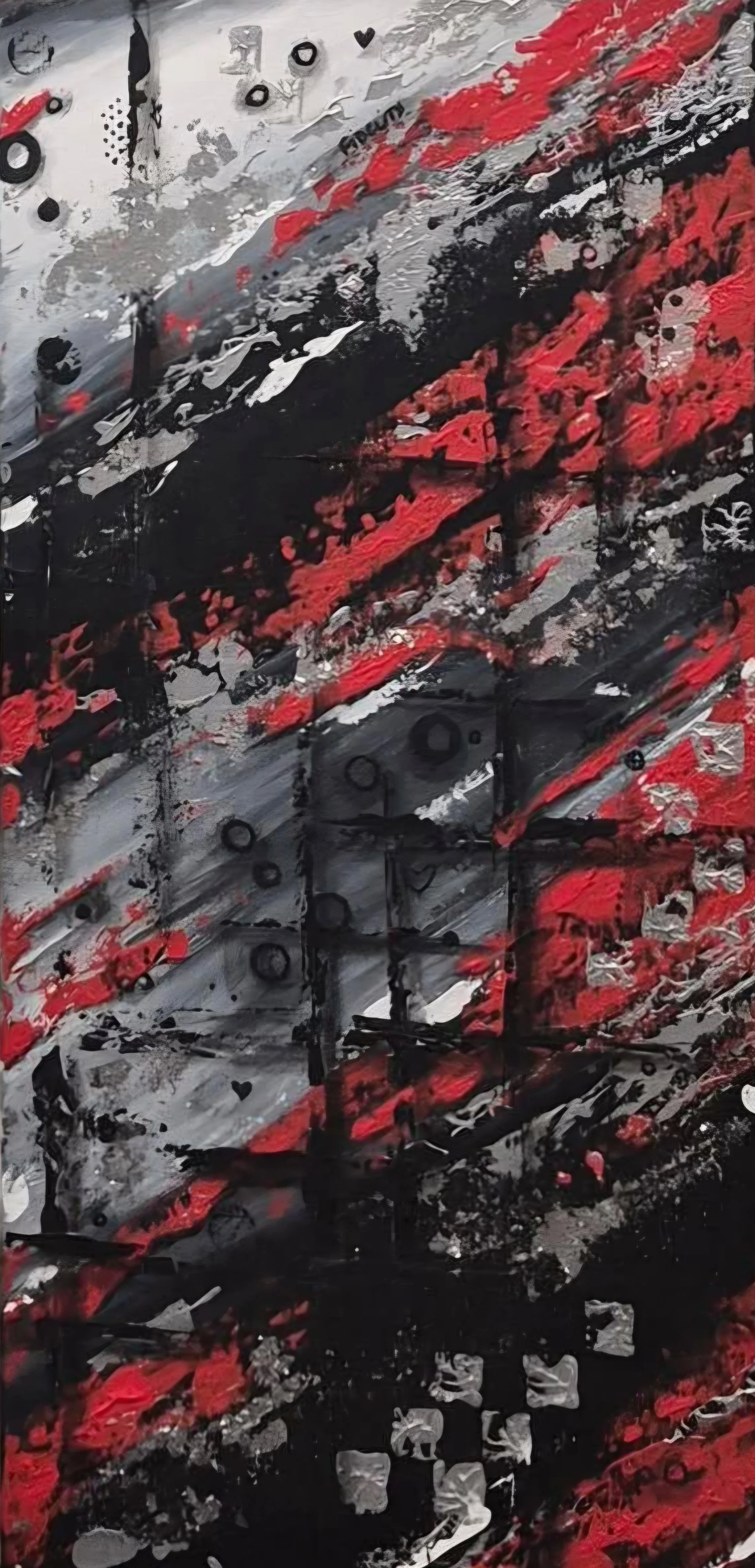 Duo rouge métallique