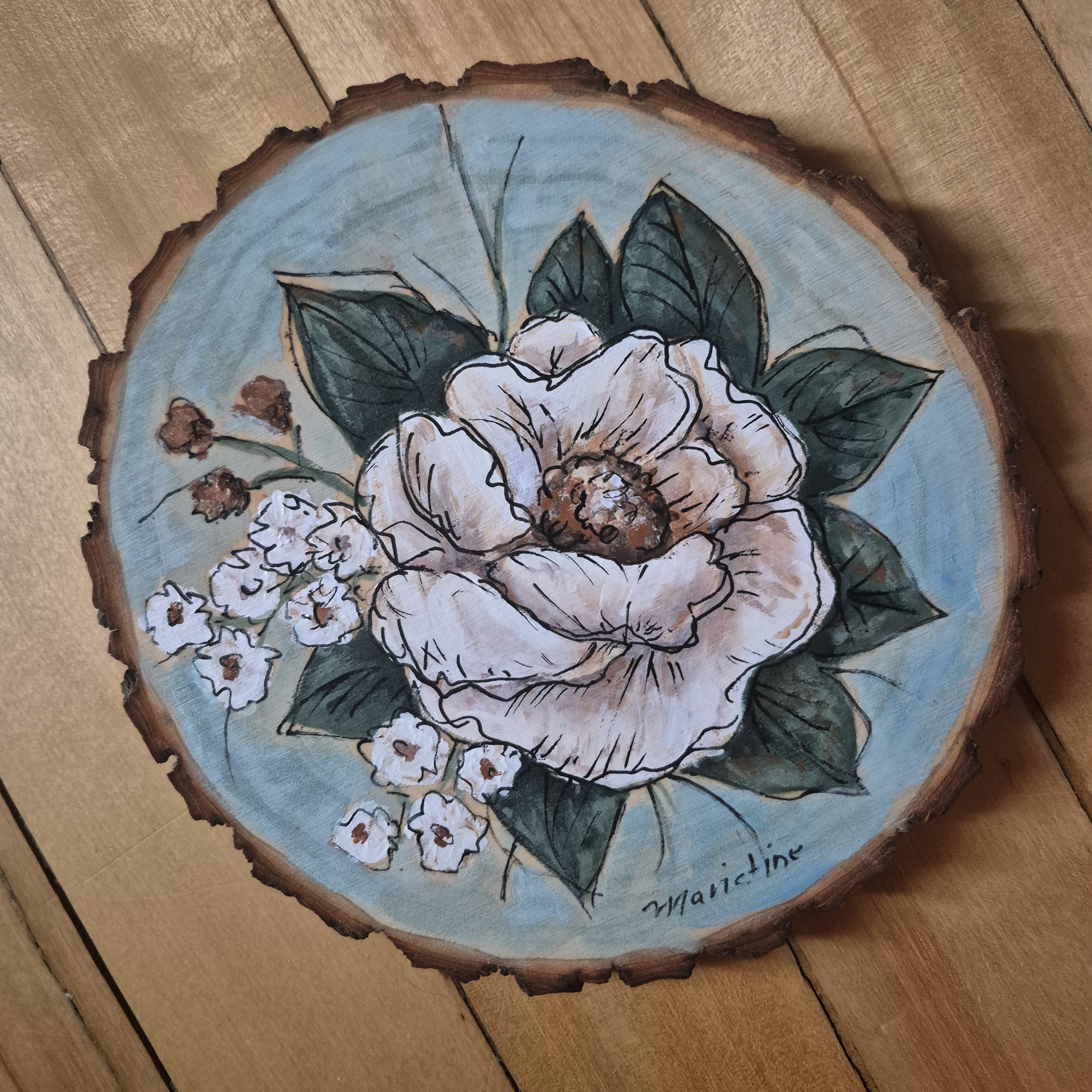 Dyptique douce fleur