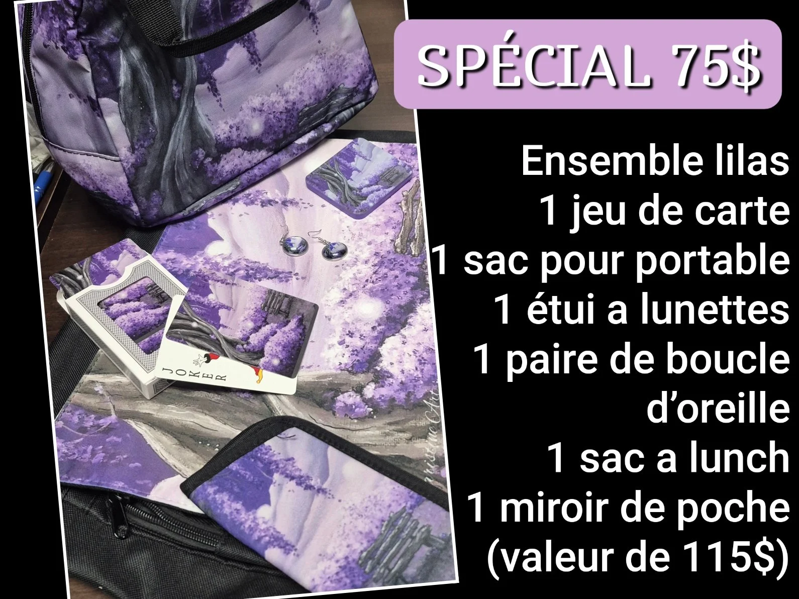 Spécial dérivés lilas