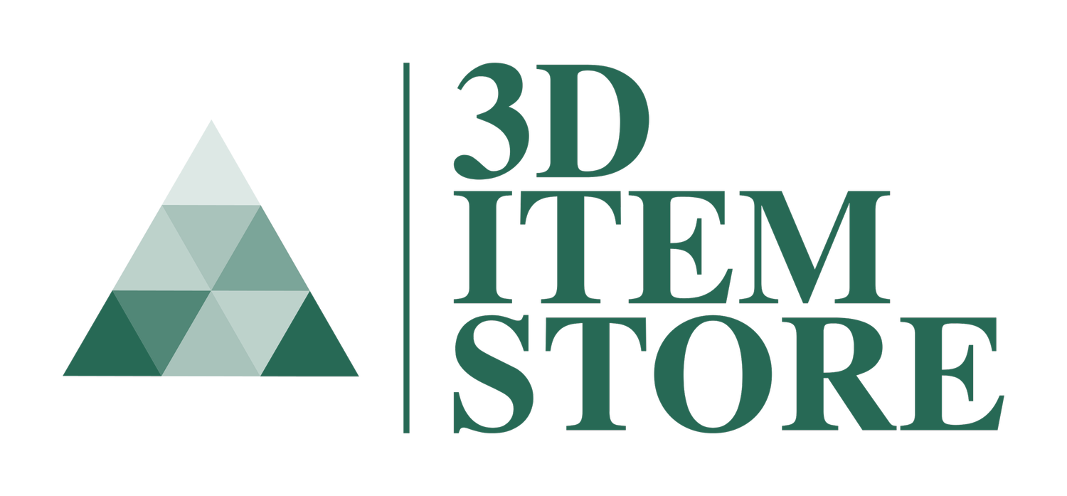 3D Item Store - 3D Printed Display Models for Various Industries to Showcase Their Systems.