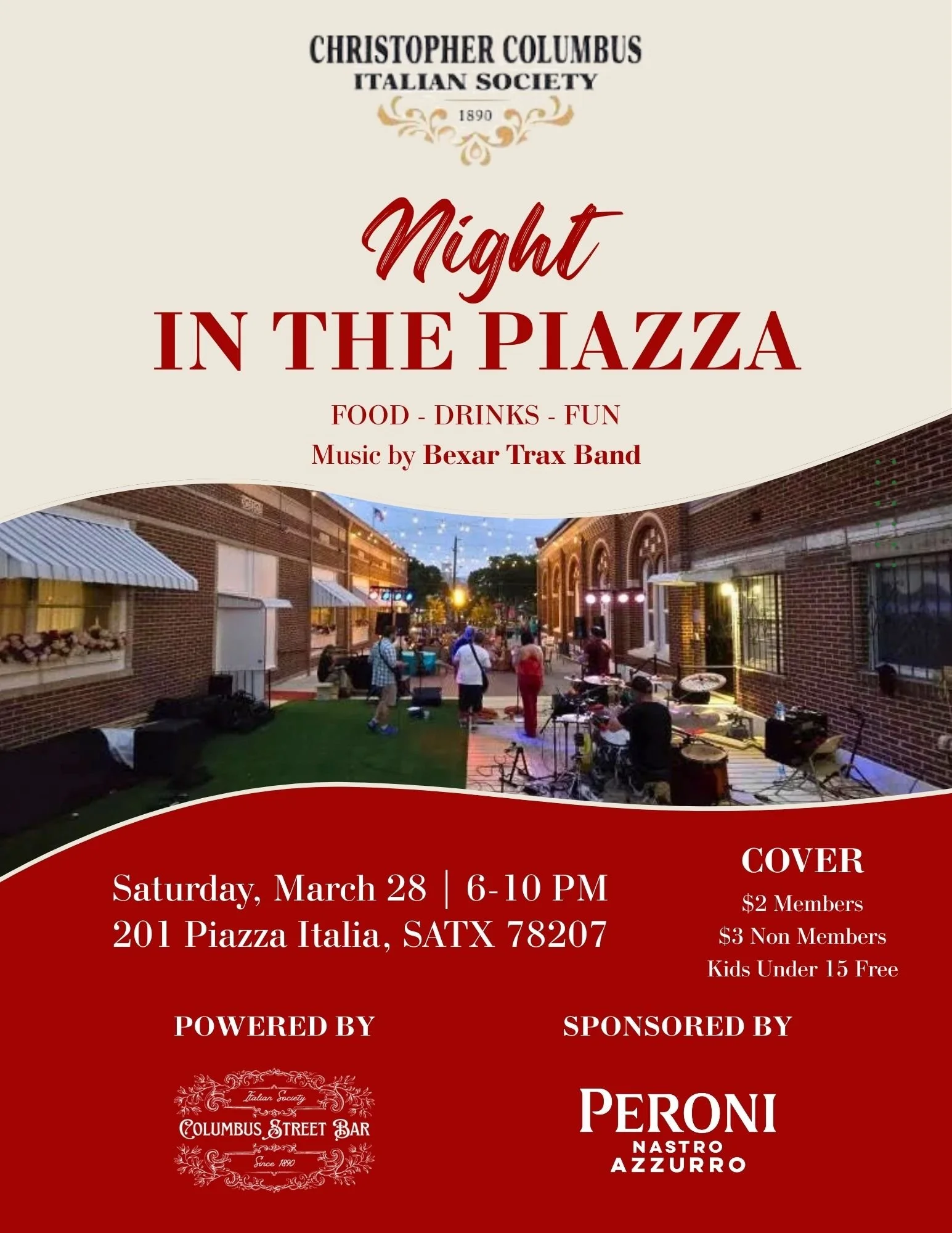 Night in the Piazza - March 28th