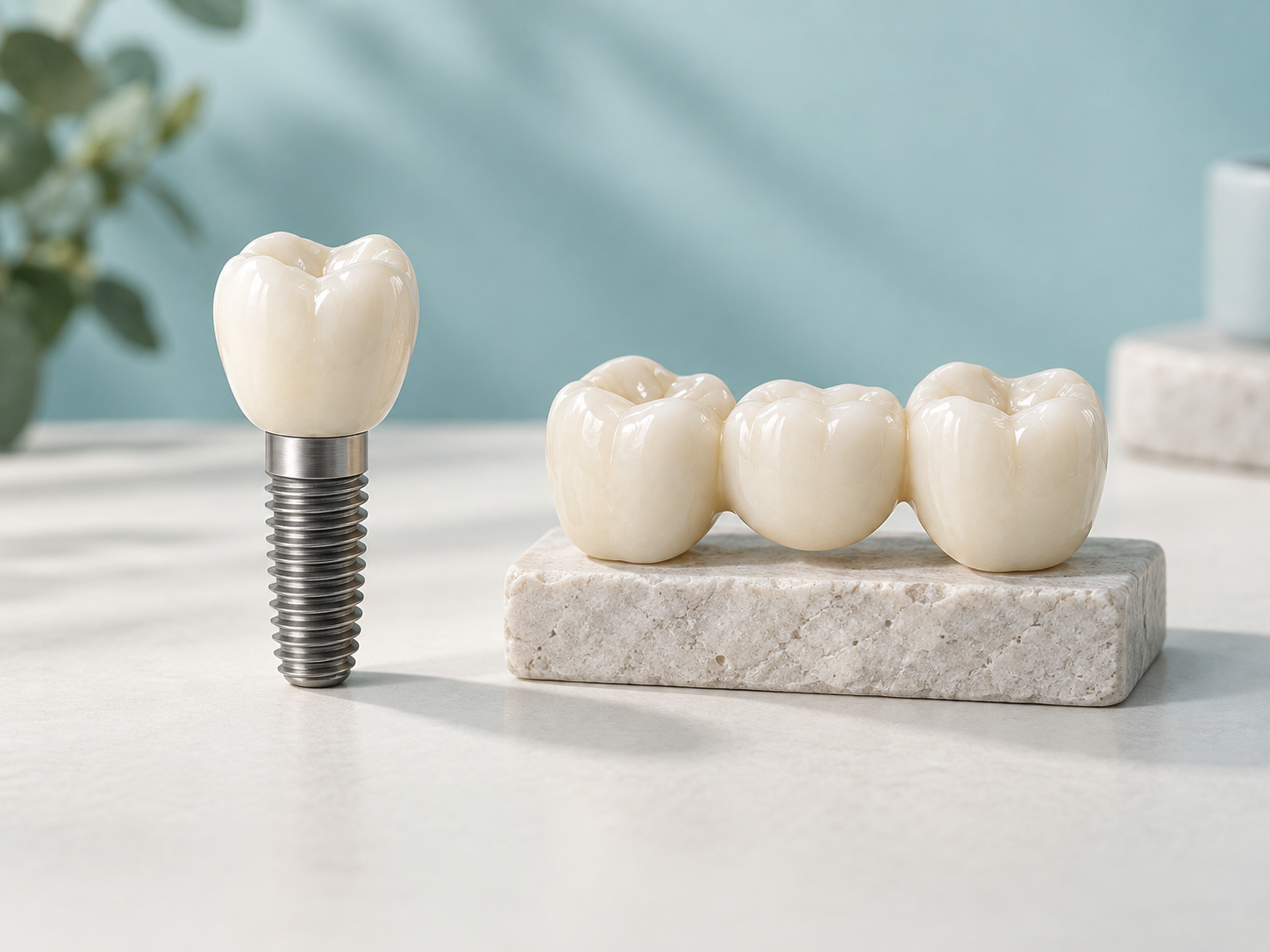Dental implant or bridge: how do you choose?