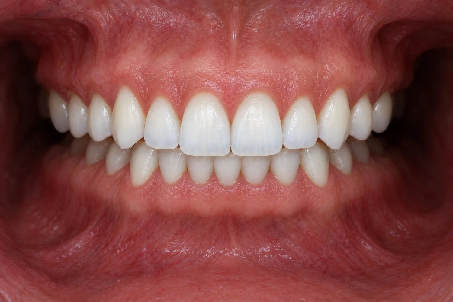Illustration: the same teeth in a lighter shade