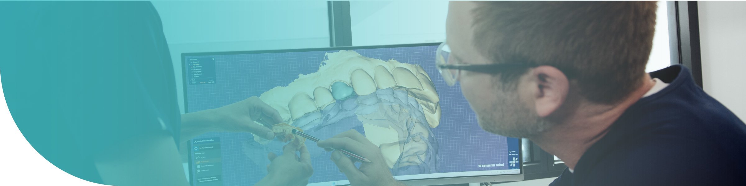 Dental restoration design in Ethical Dental’s on-site laboratory