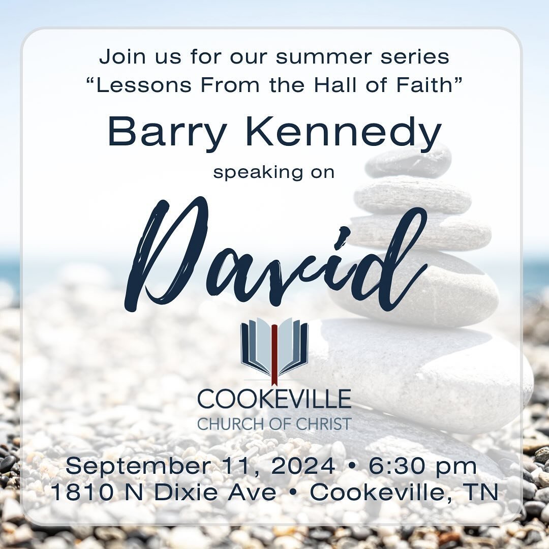 We hope to see you this Wednesday!
