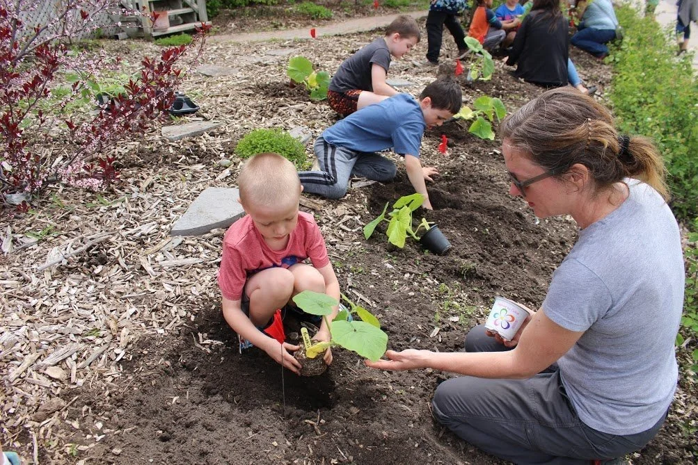 Grow Happy® began as our front lawn food forest.
