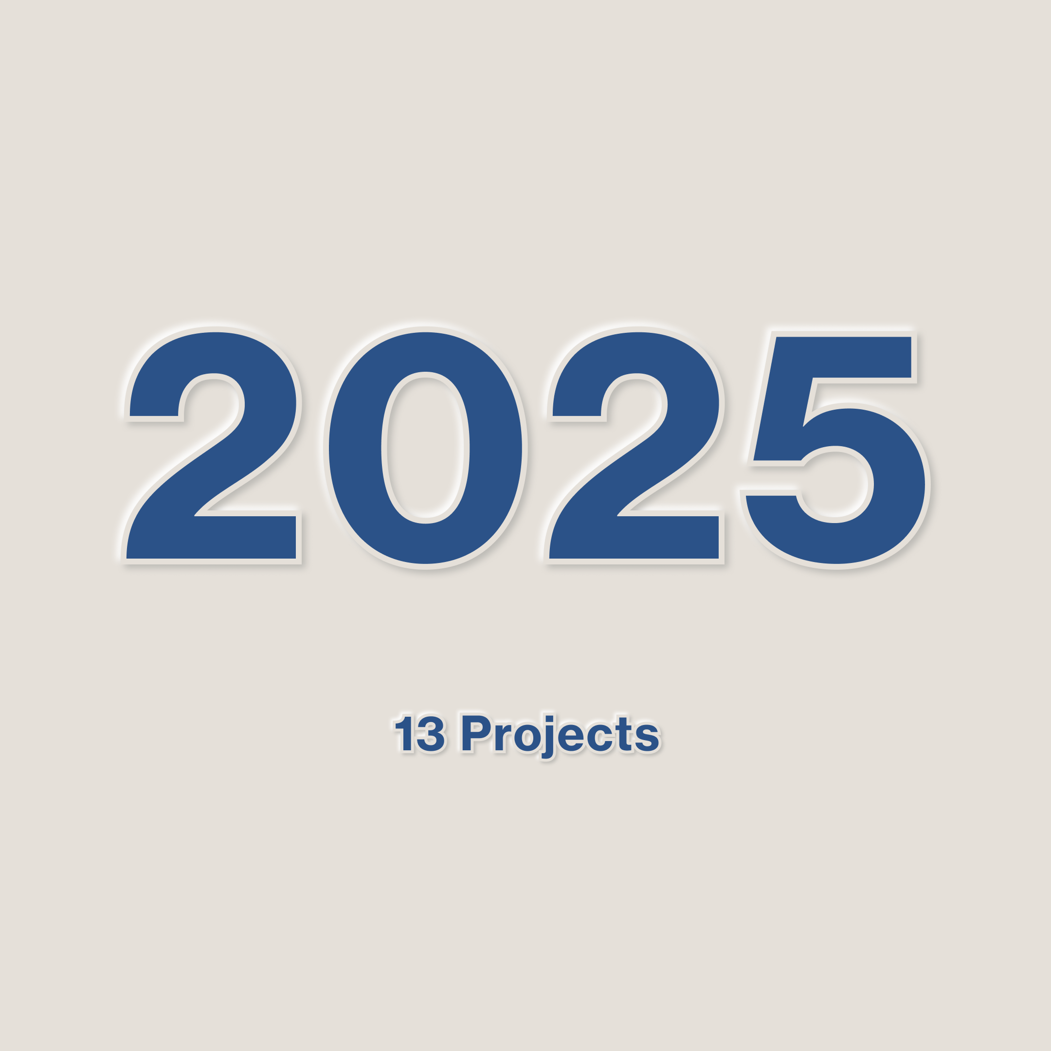 [2025] Projects