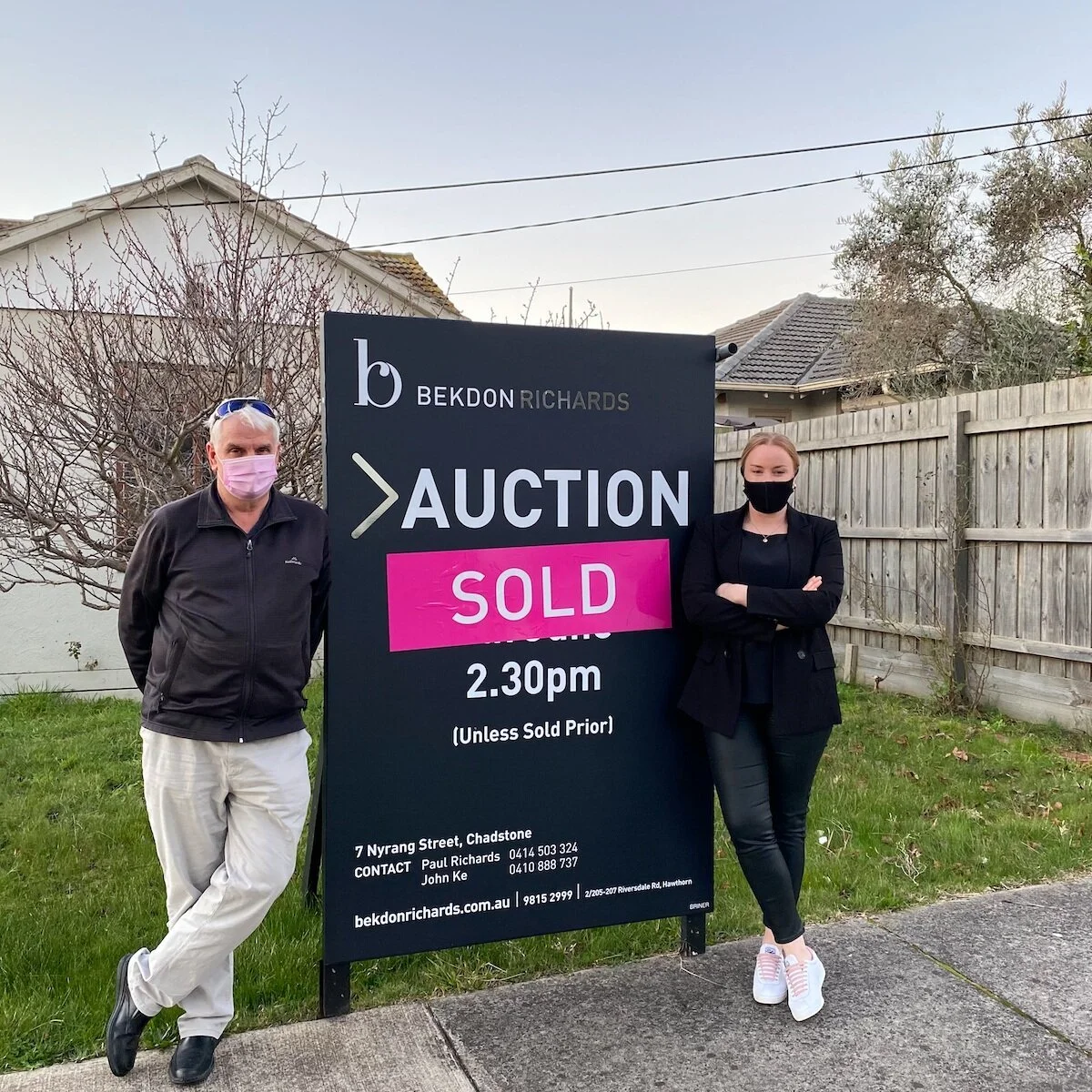      

 
   We are so happy and excited now that we have actually purchased a property in this very challenging property market! Thanks again to both of you in helping us with this purchase. We really don’t think we would have been successful with th