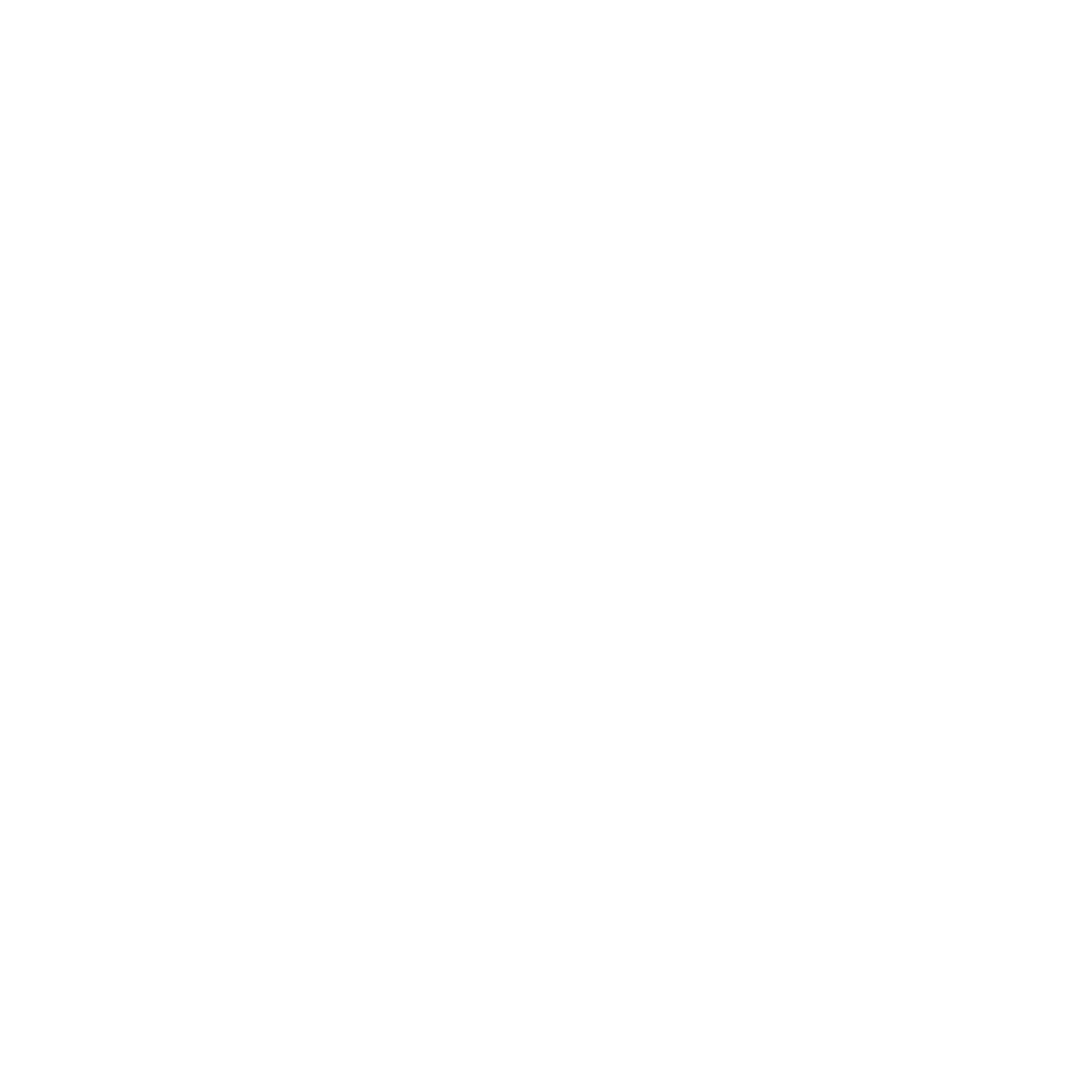 Black and white graphic of staggered bar chart with three vertical bars of increasing height from left to right, enclosed in a square border.