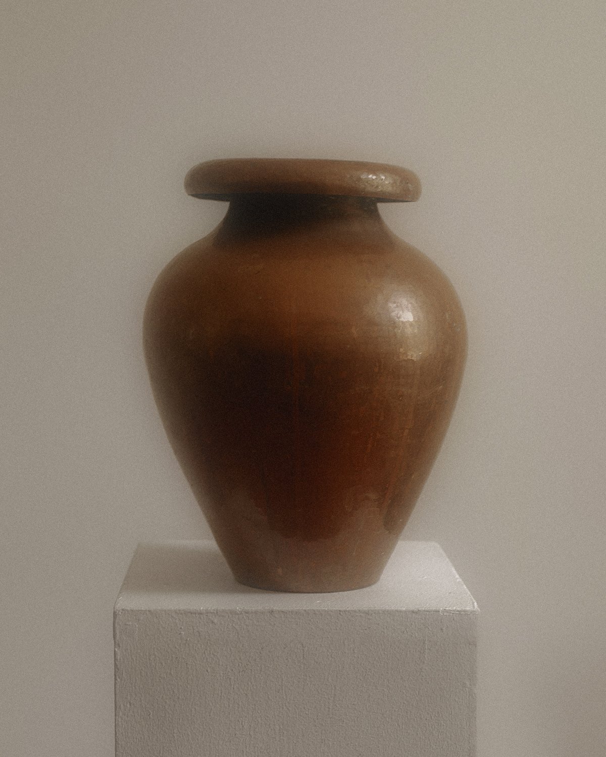 Monumental Italian Copper Vase