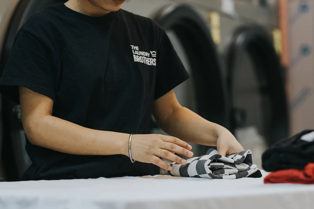 Commercial-grade laundry facility