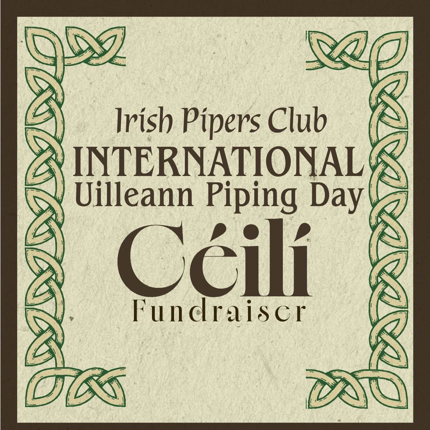 International Uilleann Piping Day Ceili