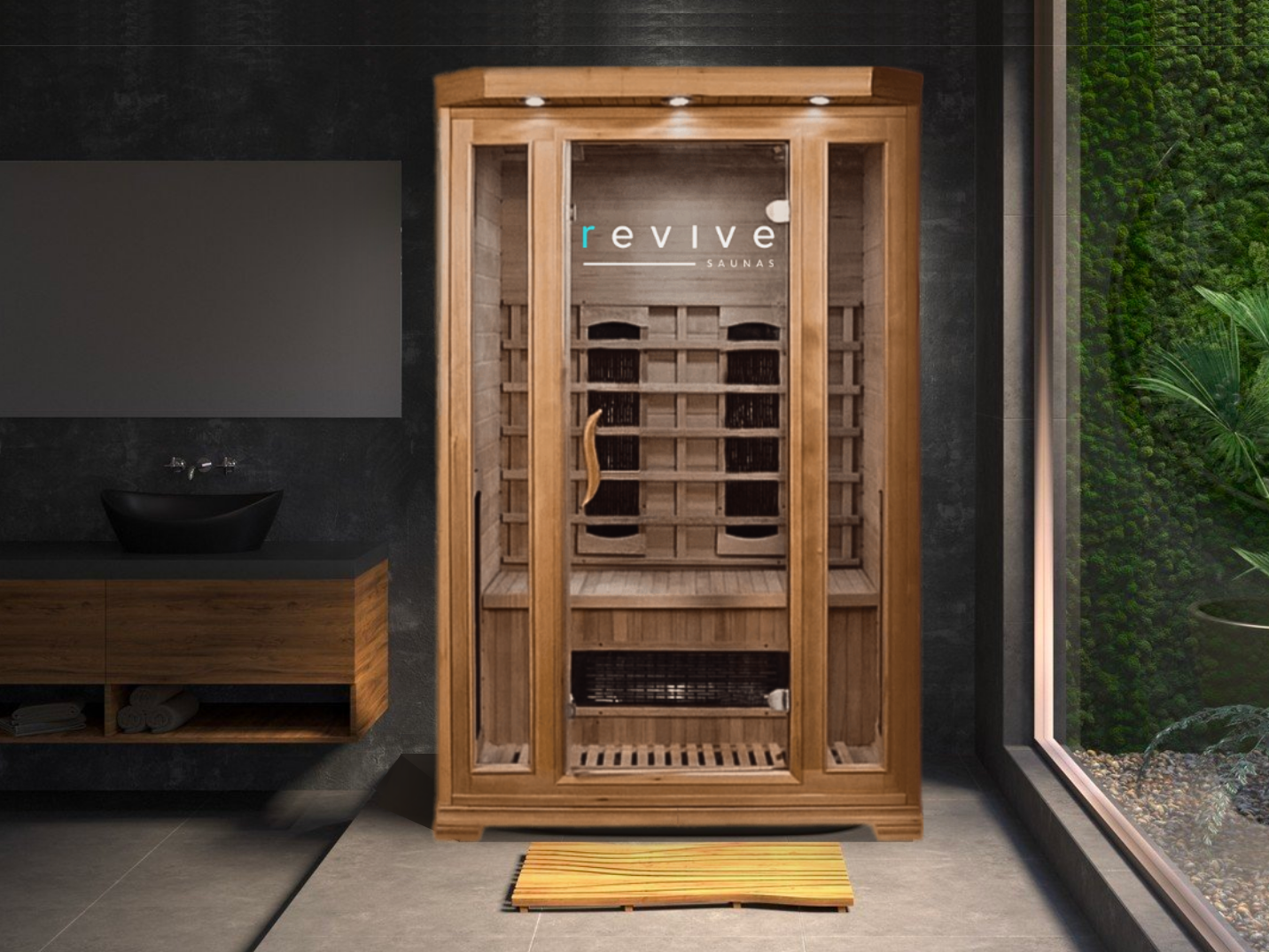 2 Person Luxury & Far Infrared Sauna Services Perth, Western