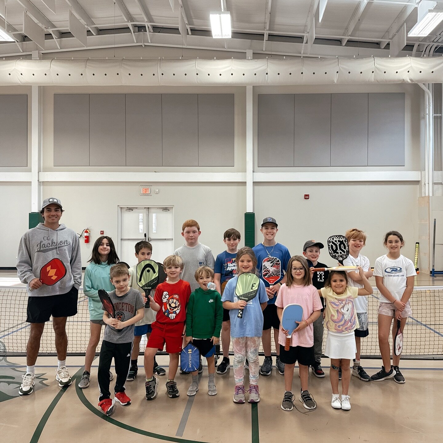 Little Champions, Big Swings! Our Holiday Pickleball Camp was a smash hit! Here&rsquo;s to our future pickleball pros that brought their A-game! 🏓🌟 #pickleballcamp #pickleballfun #funonthecourts #jointhejar #thepicklejar #pickleball #jacksonms #Mis