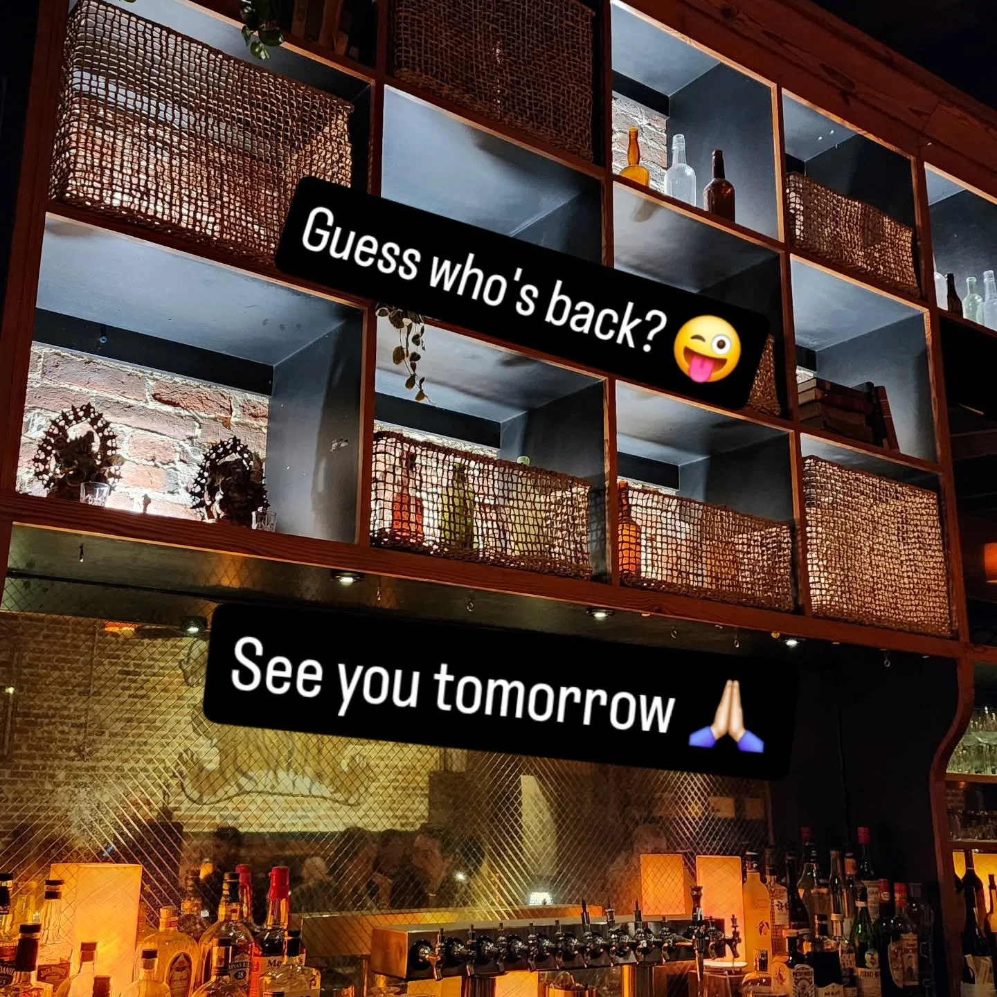 We're back!

It was so heartwarming to see the community show some love and check on us. We truly are fortunate to have your support and patience. 

Now after a long week of hard work and deliberation, we're excited to serve you again starting tomorr