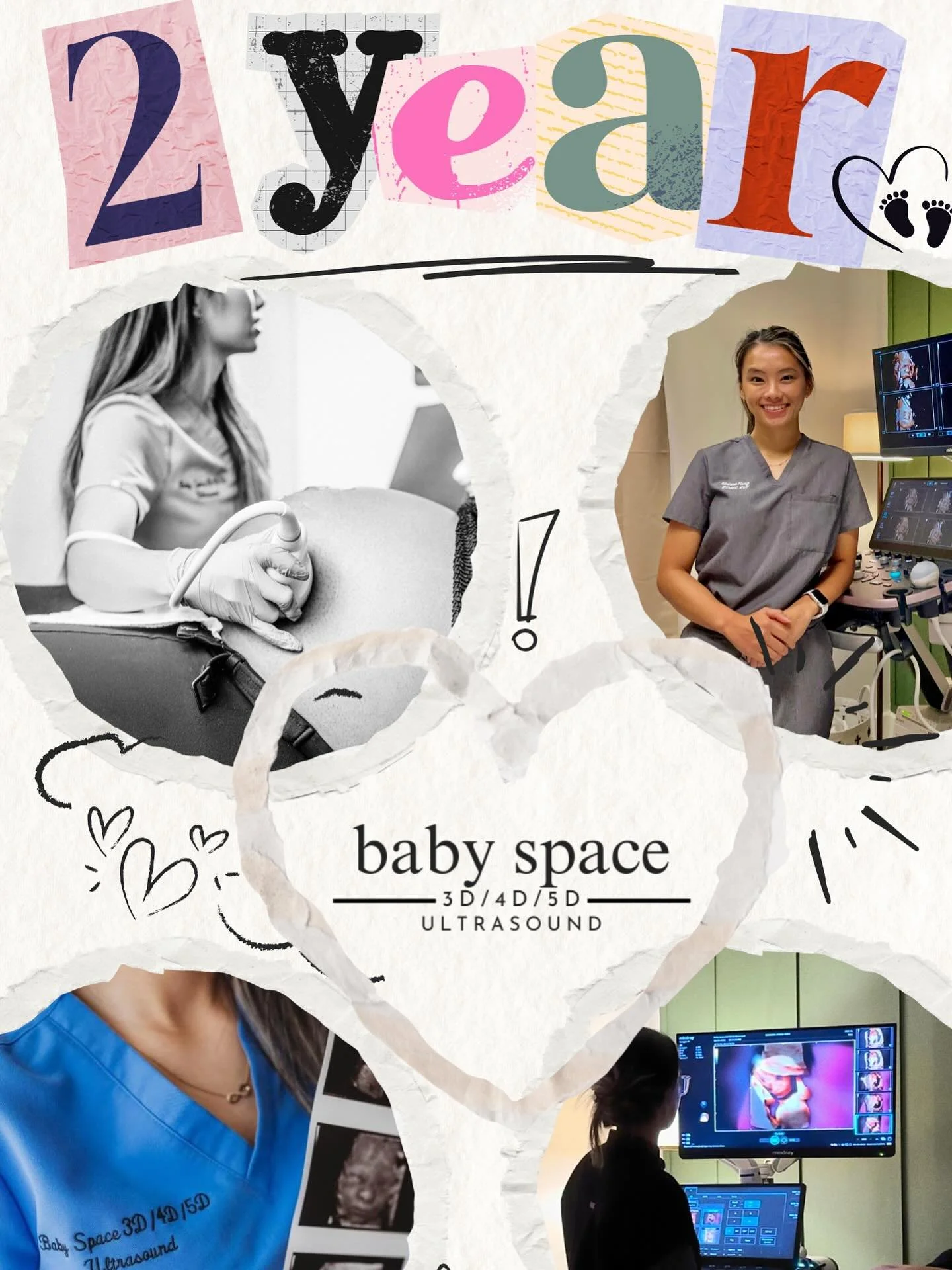 ✨💖 HAPPY BIRTHDAY BABY SPACE ULTRASOUND 💖✨

What an incredible journey these past two years have been. Baby Space Ultrasound started as just an idea, a dream in my heart and it has grown into something I am so deeply passionate about! 

Every day, 