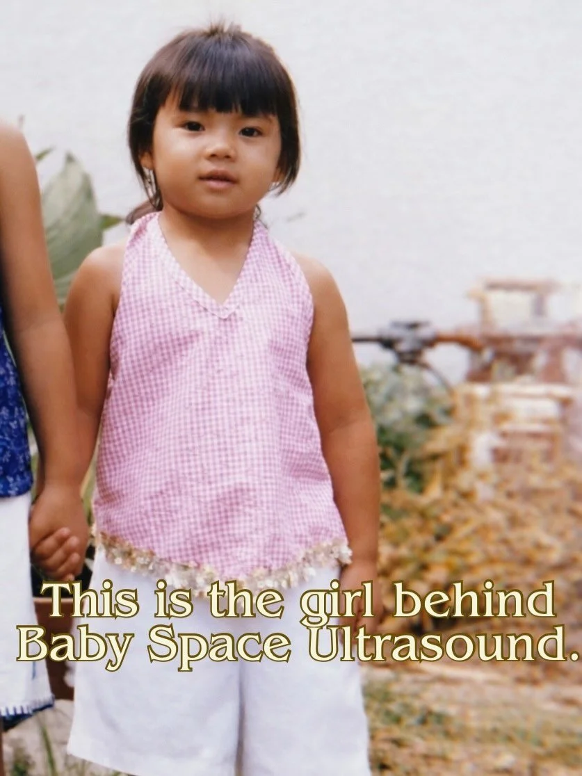 This is the girl behind Baby Space Ultrasound! 🤍